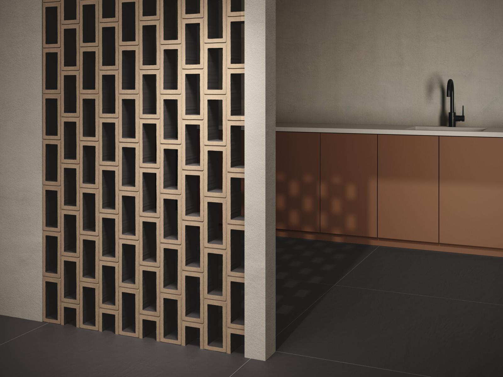 Gres A PIEDI BLACK 100x100