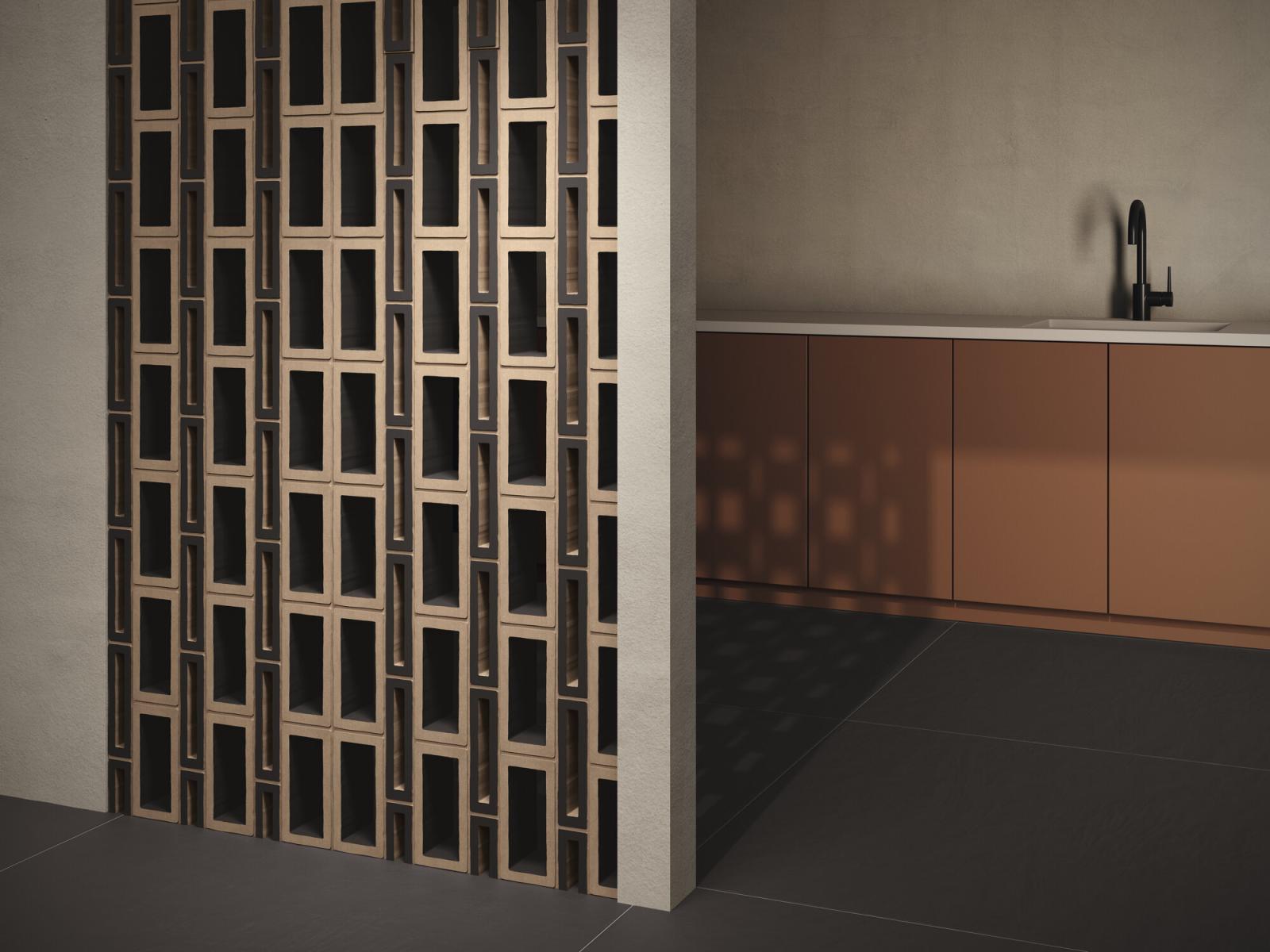 Gres A PIEDI BLACK 100x100