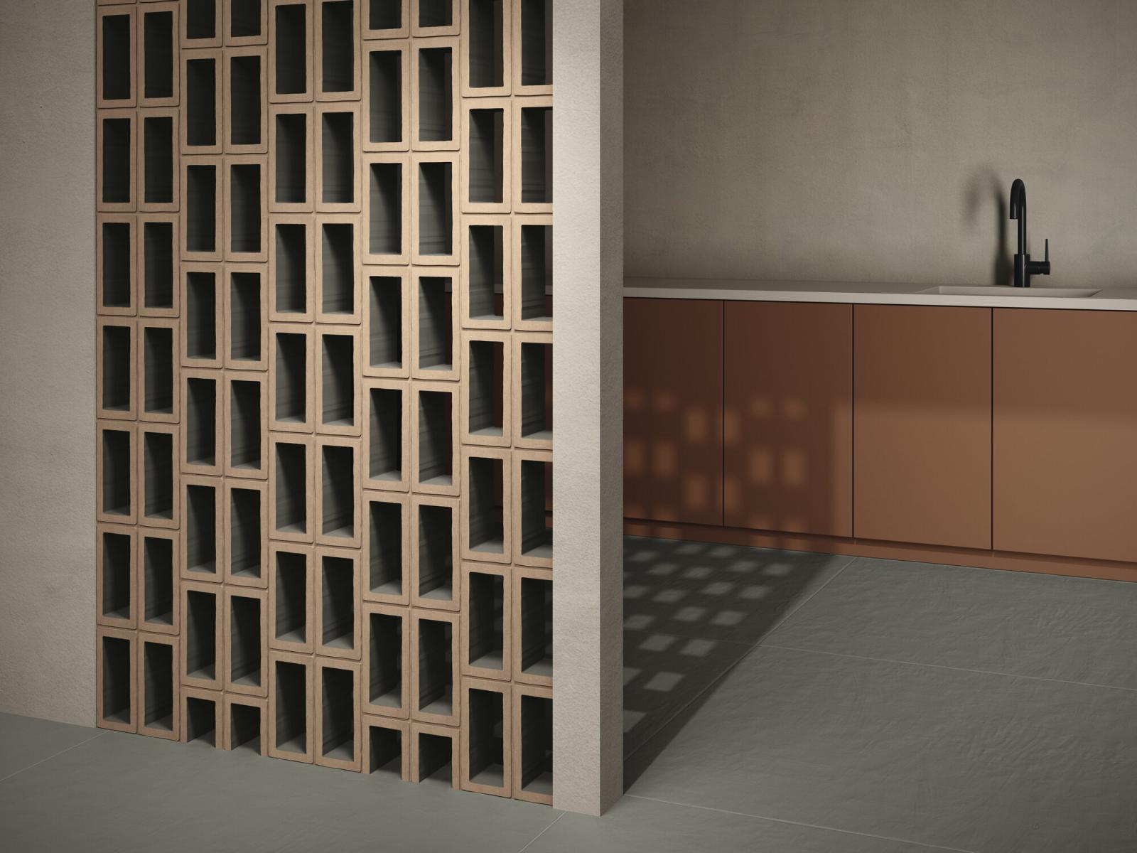 Gres A PIEDI DARK GREEN 100x100