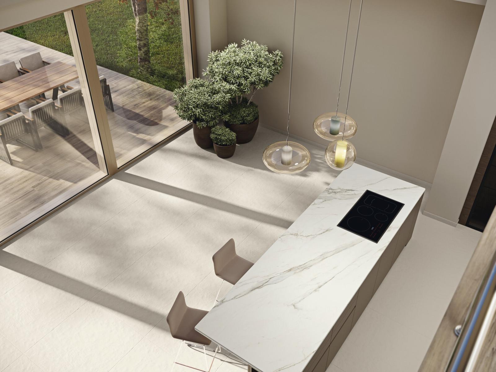 Gres A PIEDI WHITE 100x100