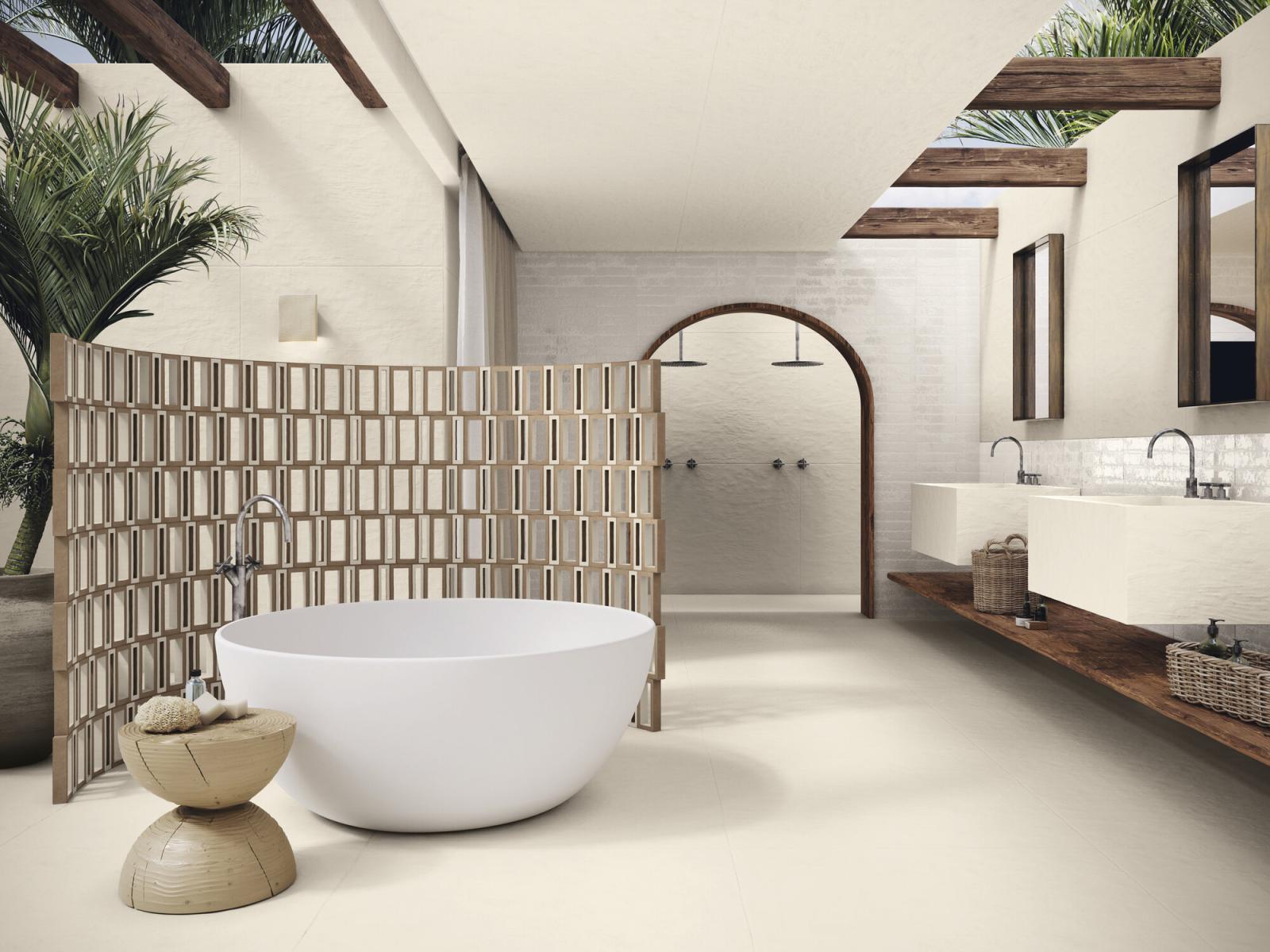 Gres A PIEDI WHITE 100x100