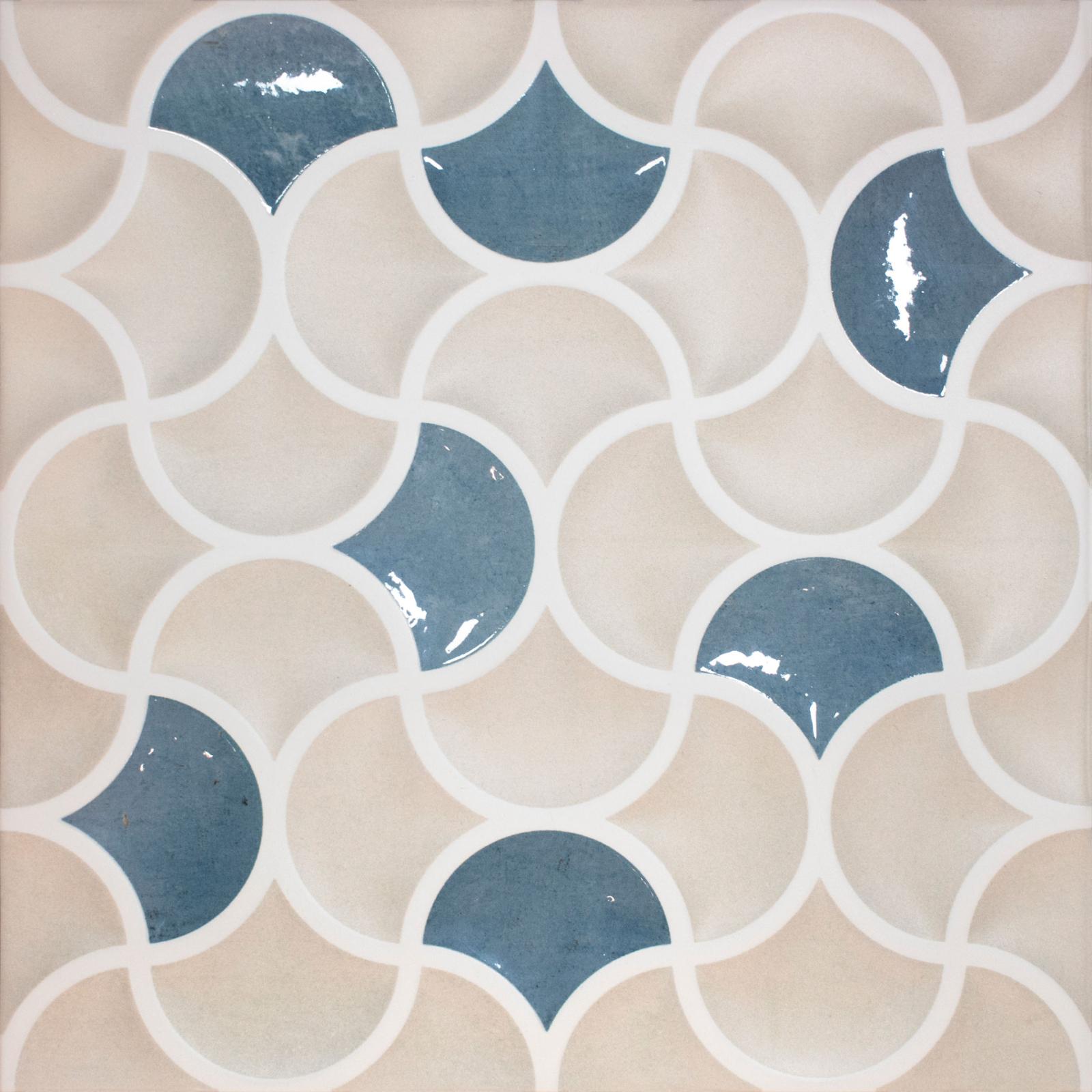 Obrazek dla: Gres BARI LATTICE SAND AQUA 33x33