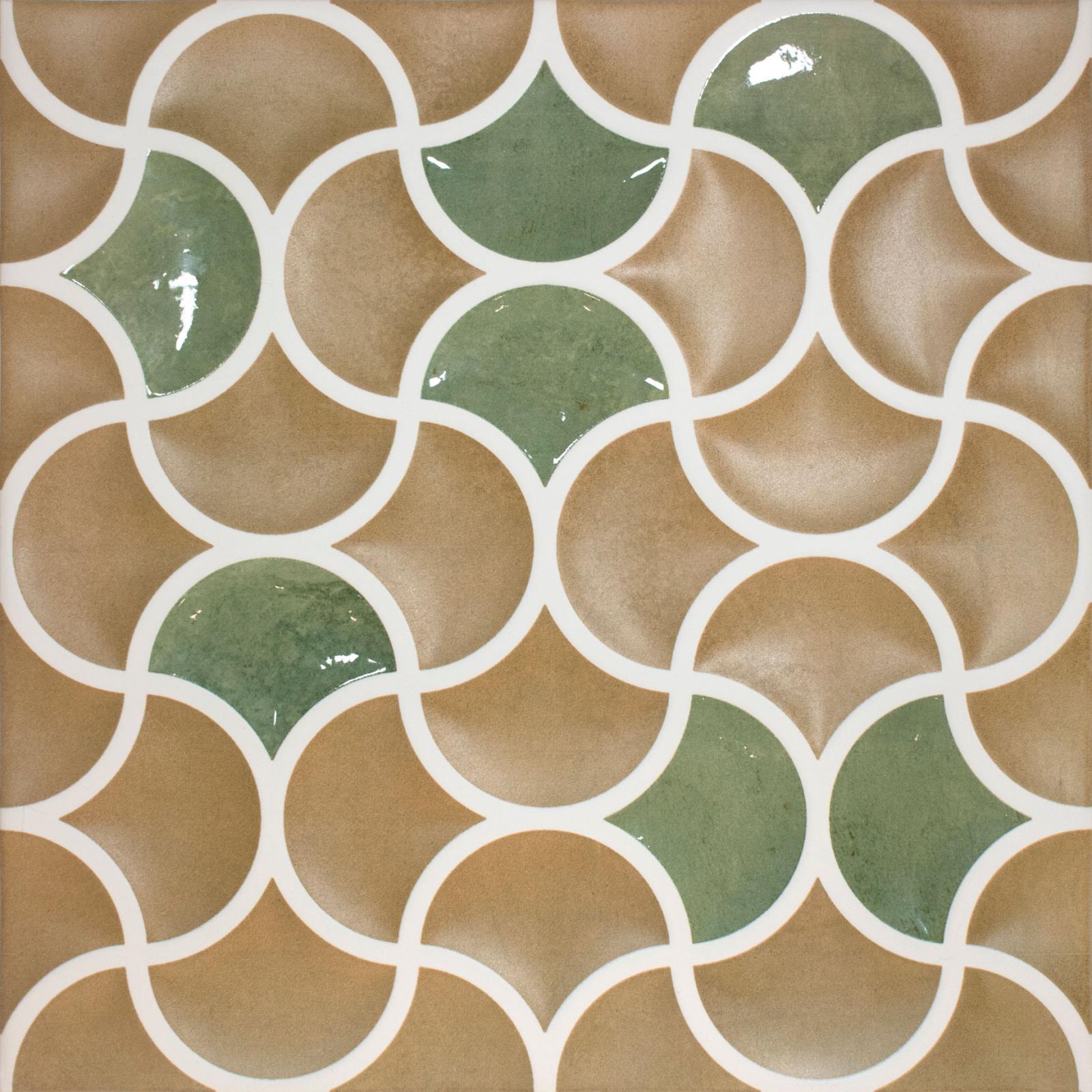 Gres BARI LATTICE TERRA EMERALD 33x33 (3)