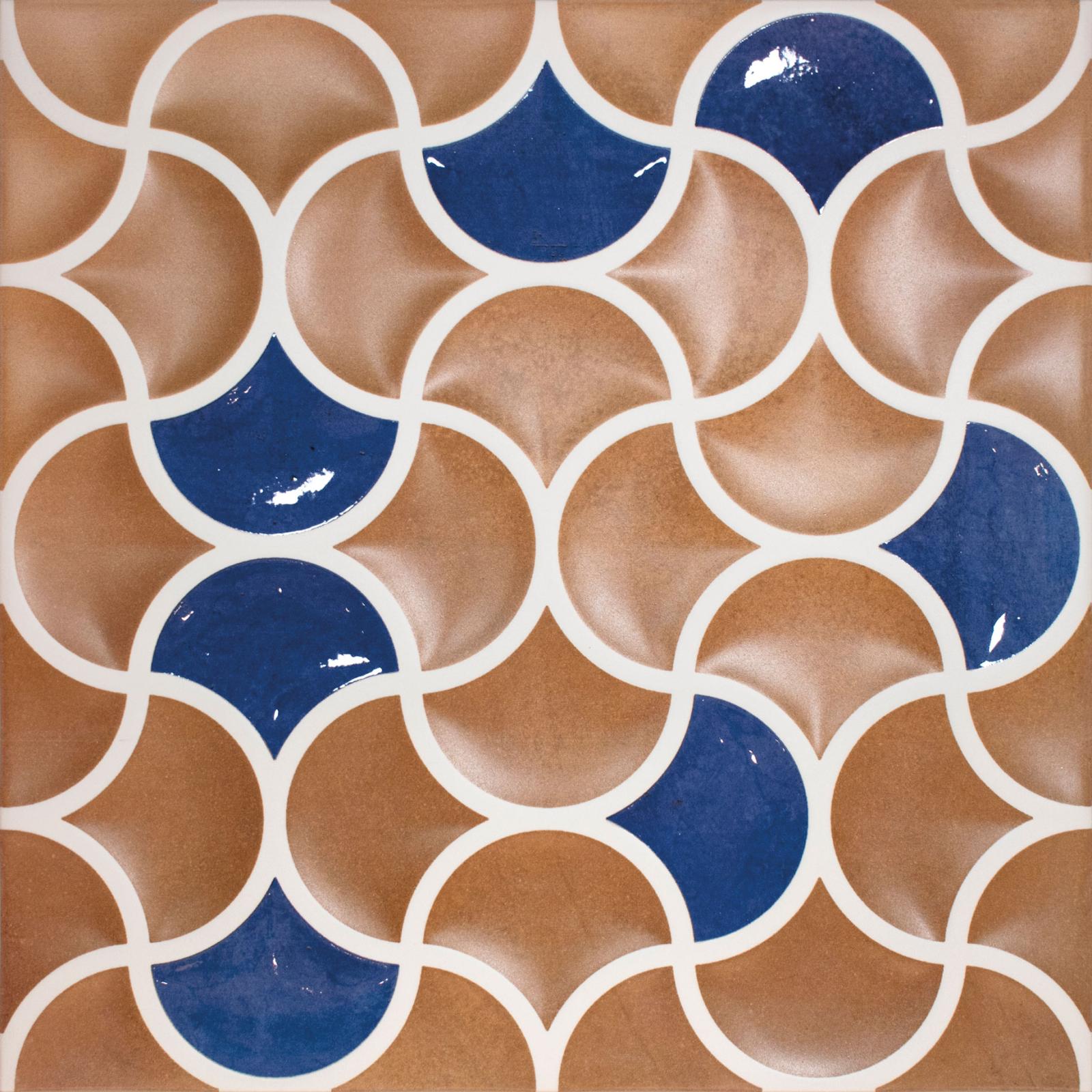 Gres BARI LATTICE COTTO COBALT 33x33 (3)