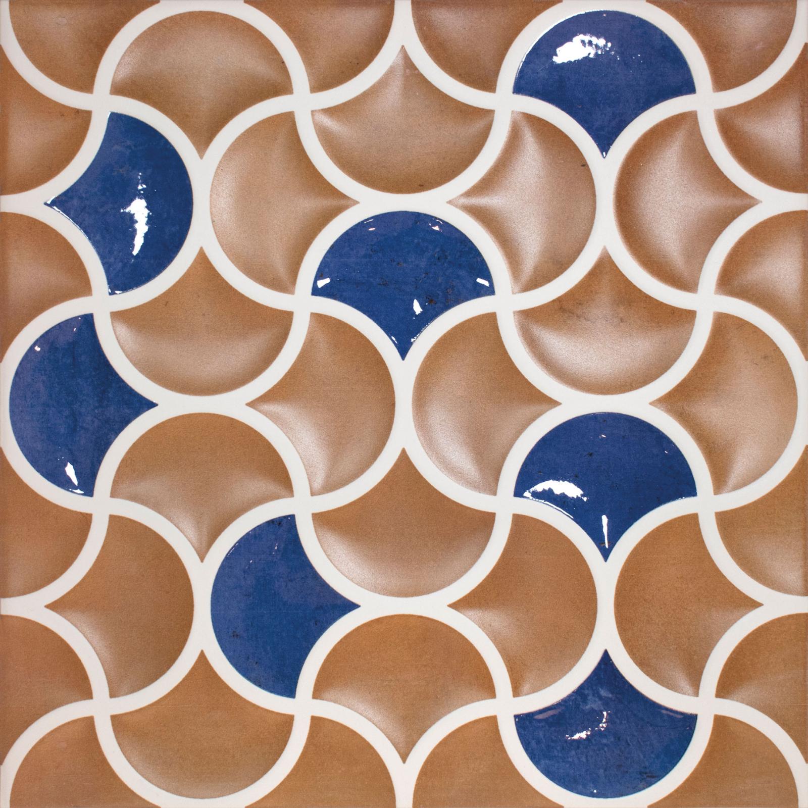 Gres BARI LATTICE COTTO COBALT 33x33 (5)
