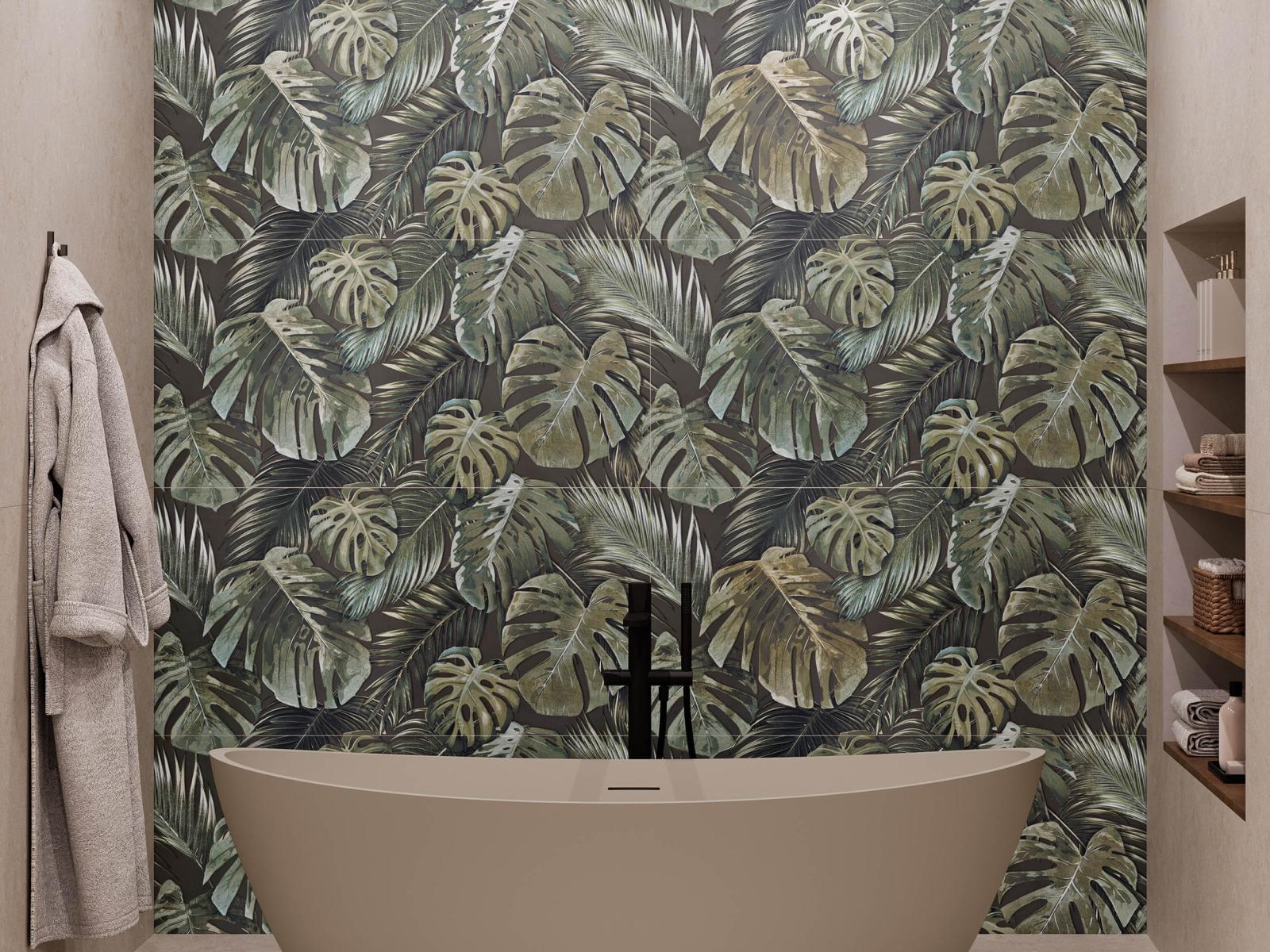 Płytka ścienna GARDEN ARECA DARK MATE 60x120