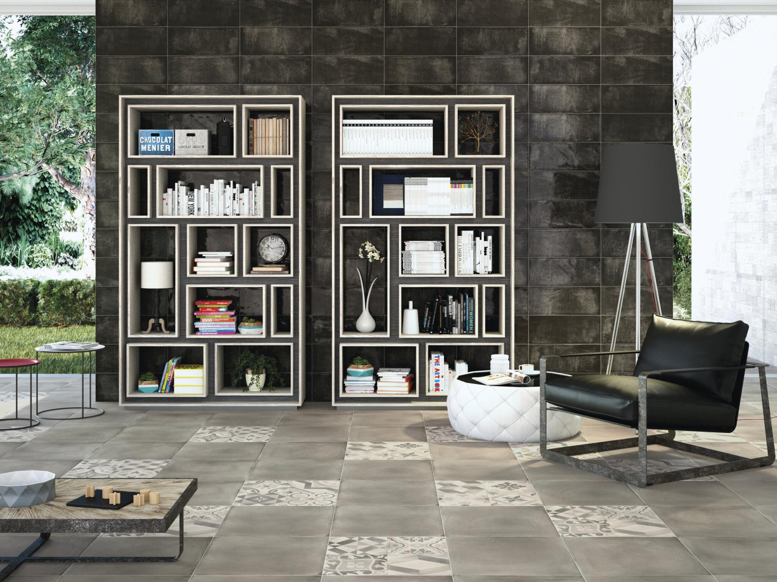 Płytka ścienna MONTBLANC ANTHRACITE BRILLO 20x60