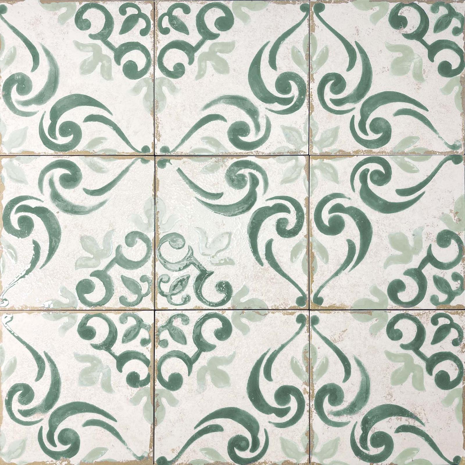 Gres BARRAQUETES VERDE 20X20 (3)