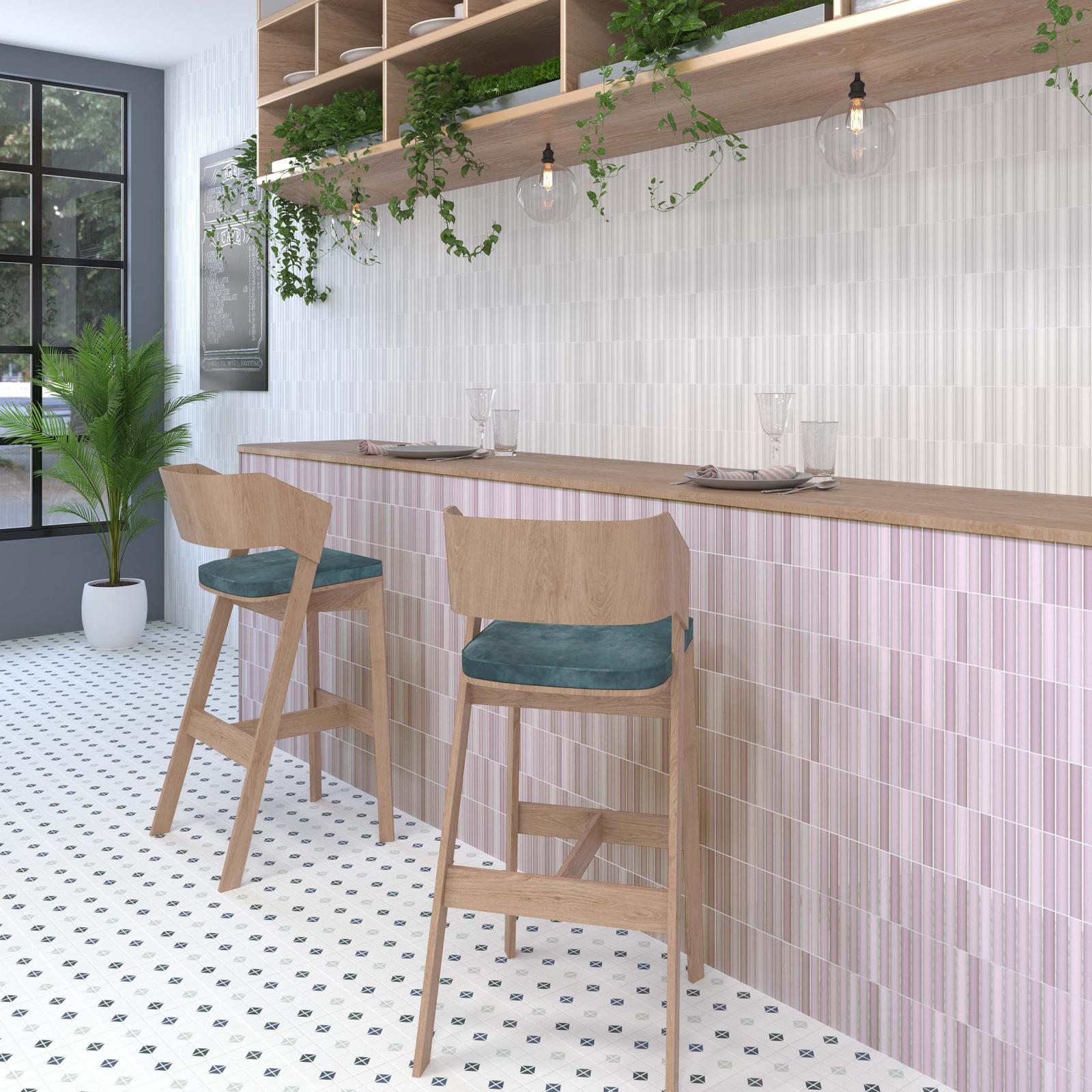 Gres KITKAT MOSAIC WHITE MATT 11,5X23,1