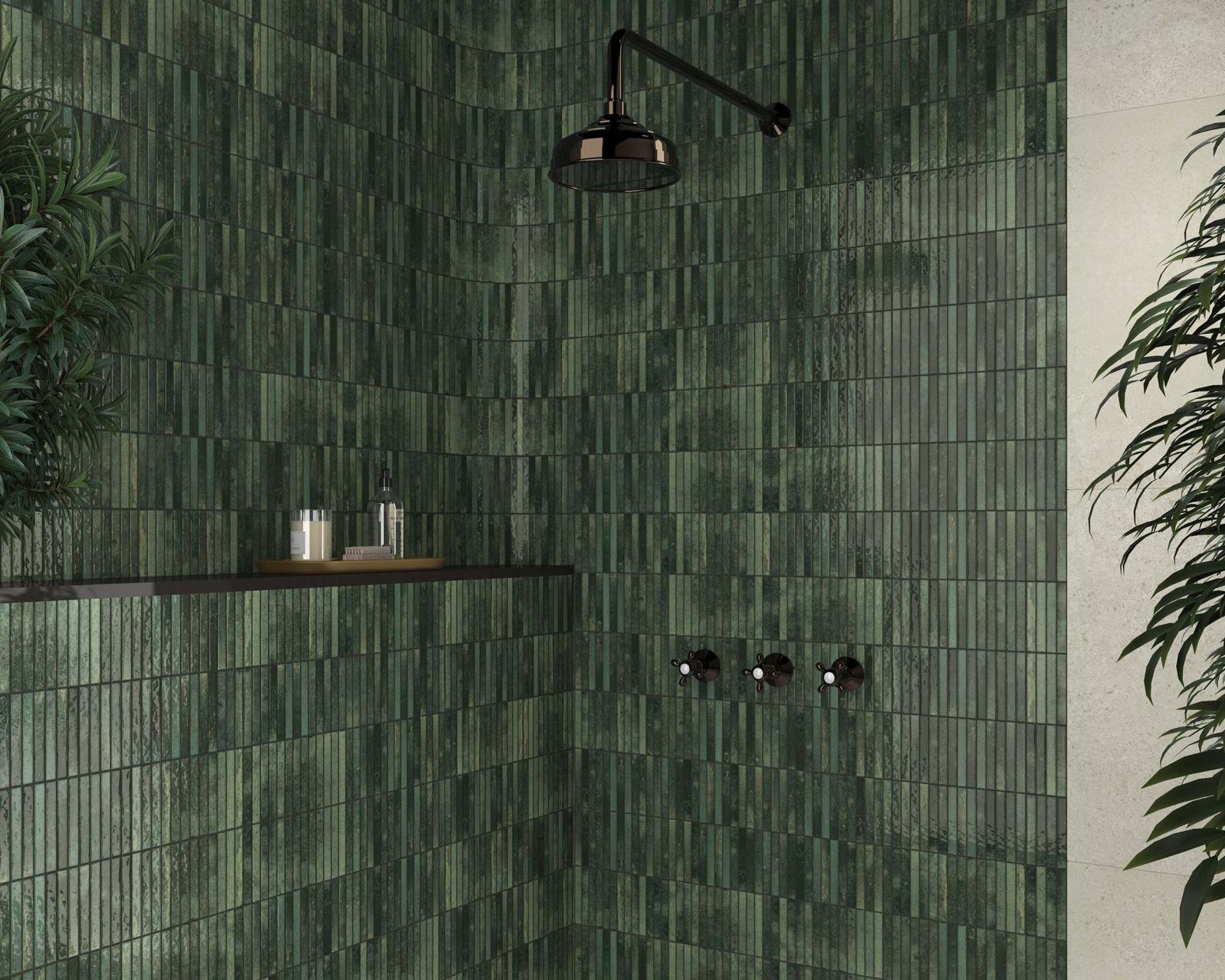 Gres KIT-KAT MOSAIC GRASS GLOSSY 11,5X23,1 (2)