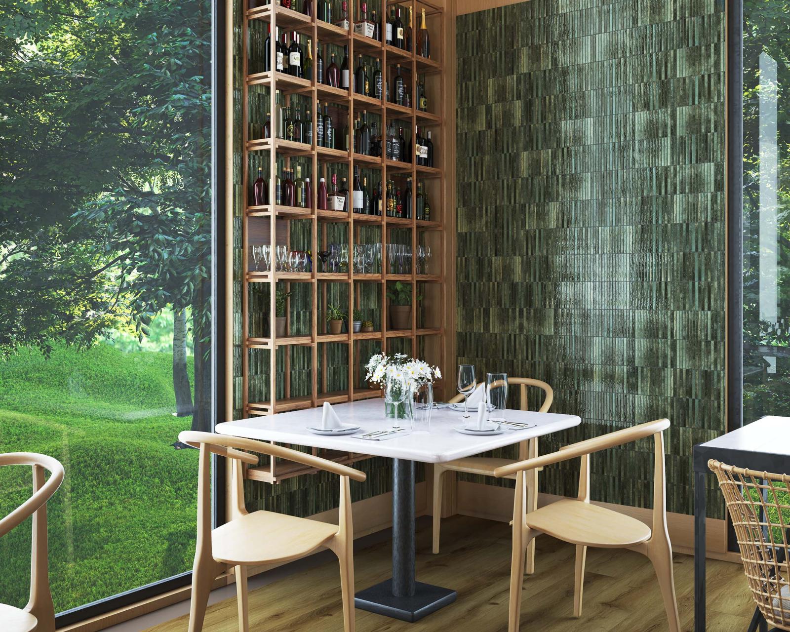 Gres KIT-KAT MOSAIC GRASS GLOSSY 11,5X23,1 (4)