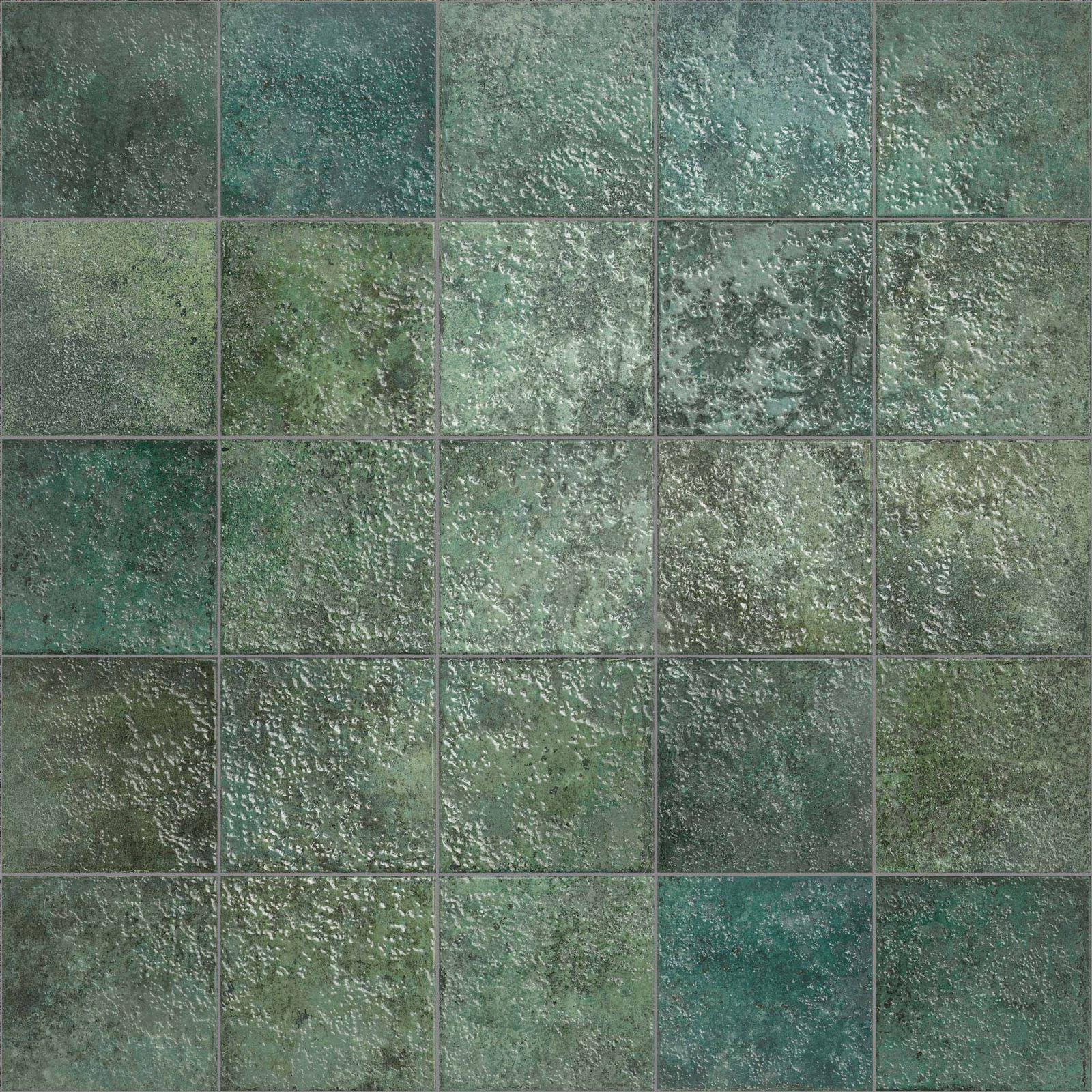 Gres TAHITI EMERALD GLOSSY 14,7X14,7 (4)