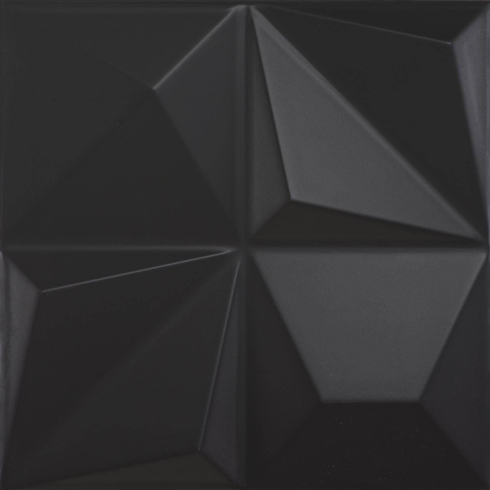 Obrazek dla: Płytka ścienna MULTISHAPES BLACK 25X25