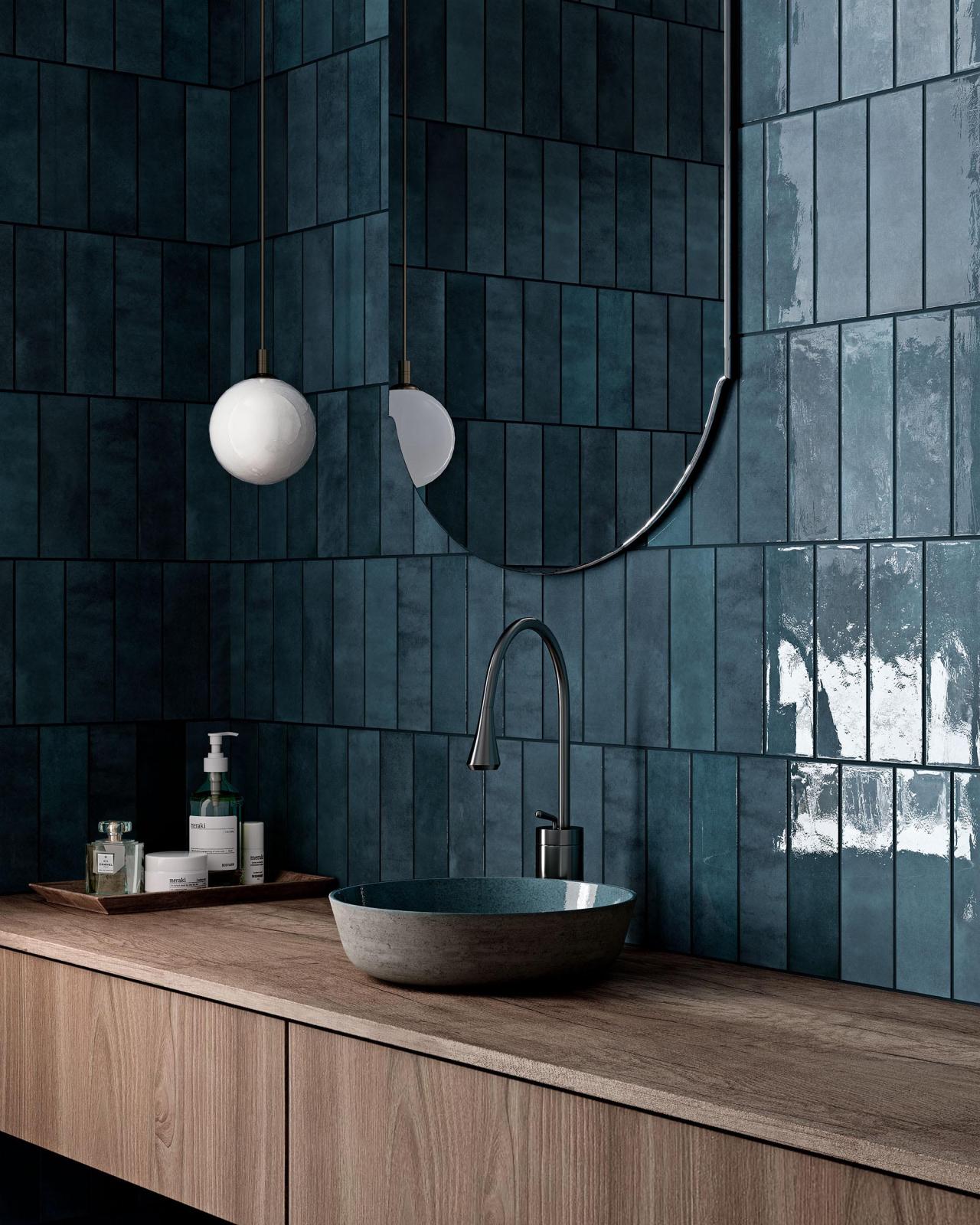 Płytka ścienna BLISS BLUE 6,5X20