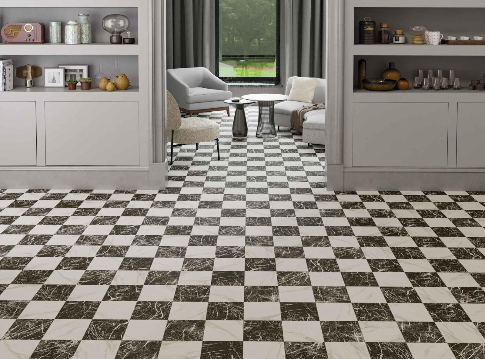 Gres CHESS MARQUINA GOLD 44x44 (3)