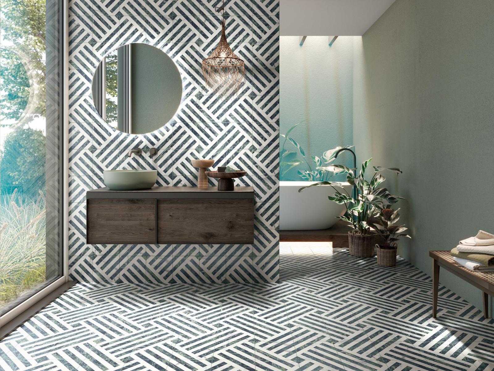 Gres GATSBY EMERALD 44x44 (2)