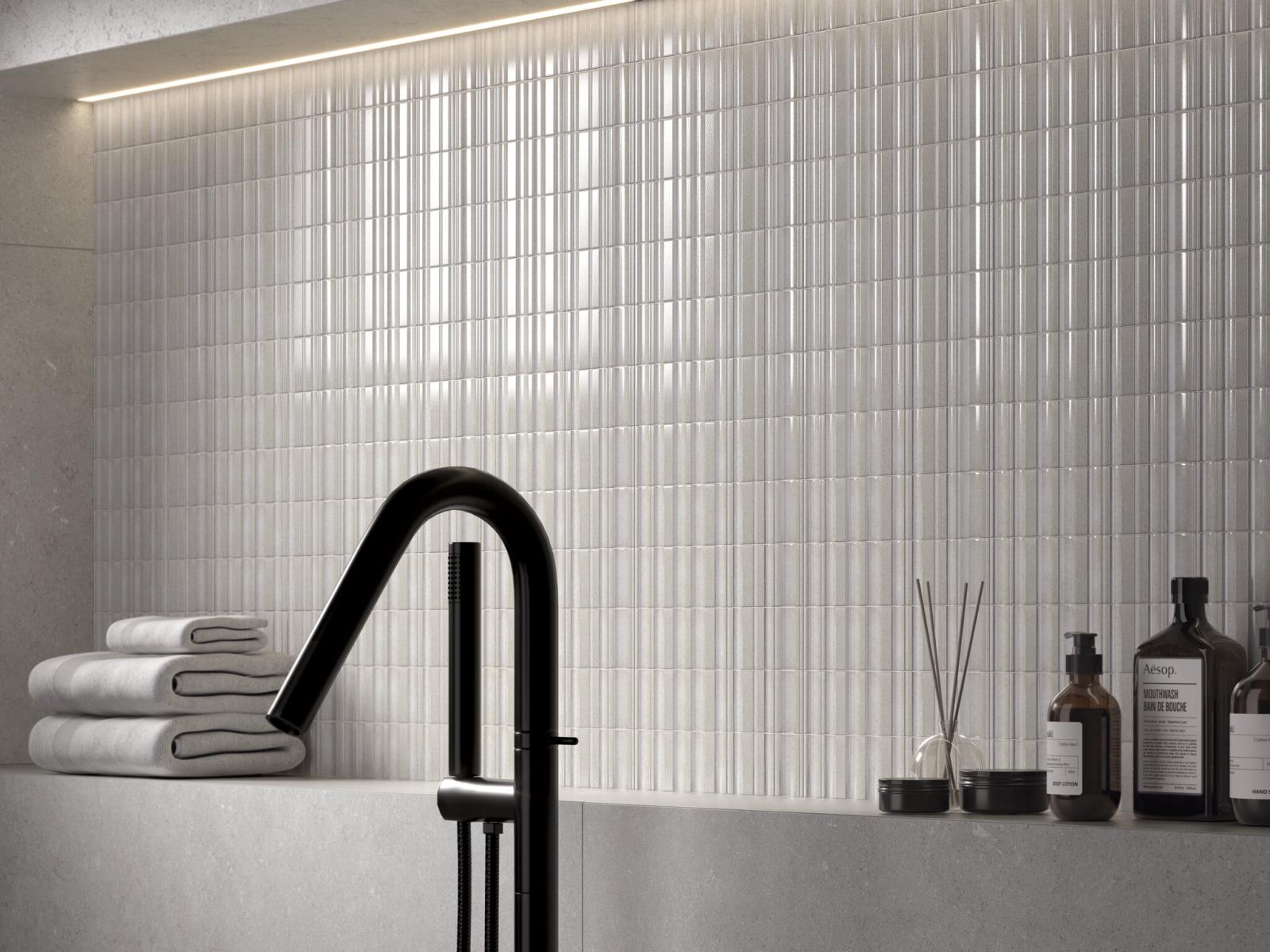 Gres VOLUME NACAR BRILLO 6x25