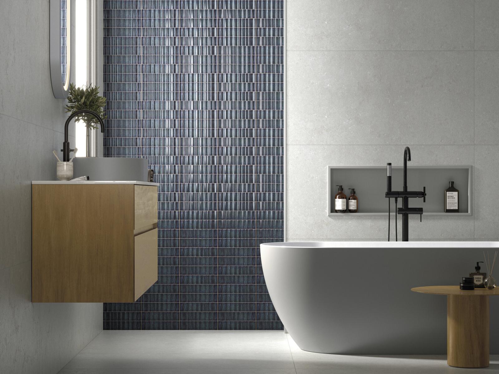 Gres VOLUME COBALT BRILLO 6x25