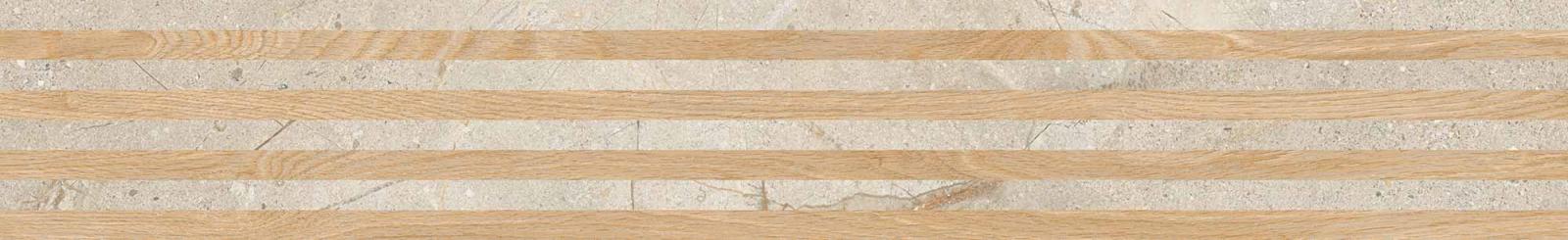 Obrazek dla: Gres CRUST 3D BOISERIE BEIGE 18,4x120