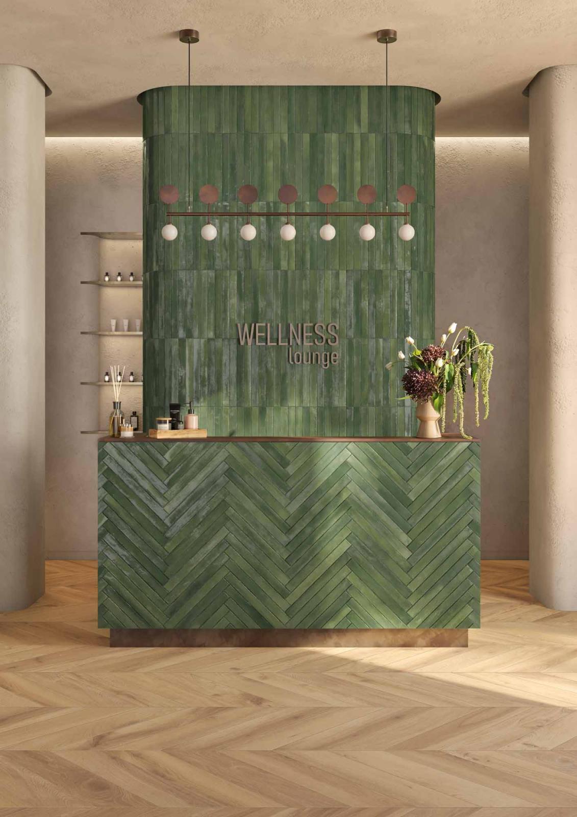 Gres IRIDESCENT GREEN 4,8x45