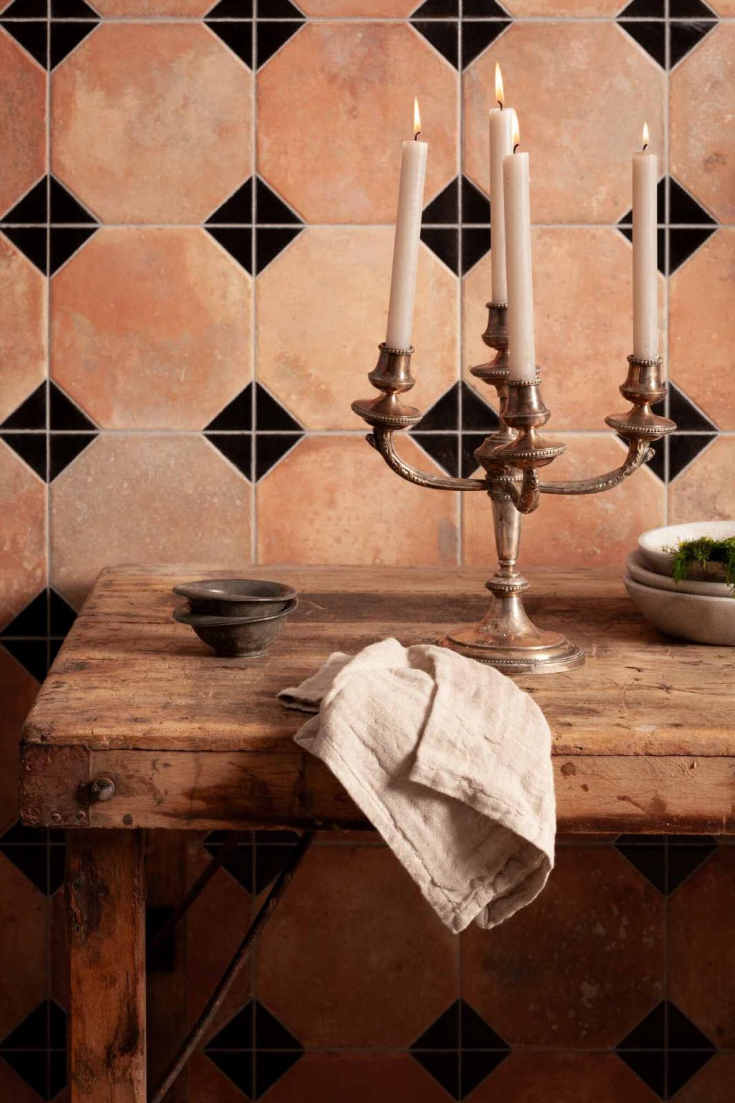 Gres FS NONNA BLACK DECOR LT 45,2x45,2 (3)