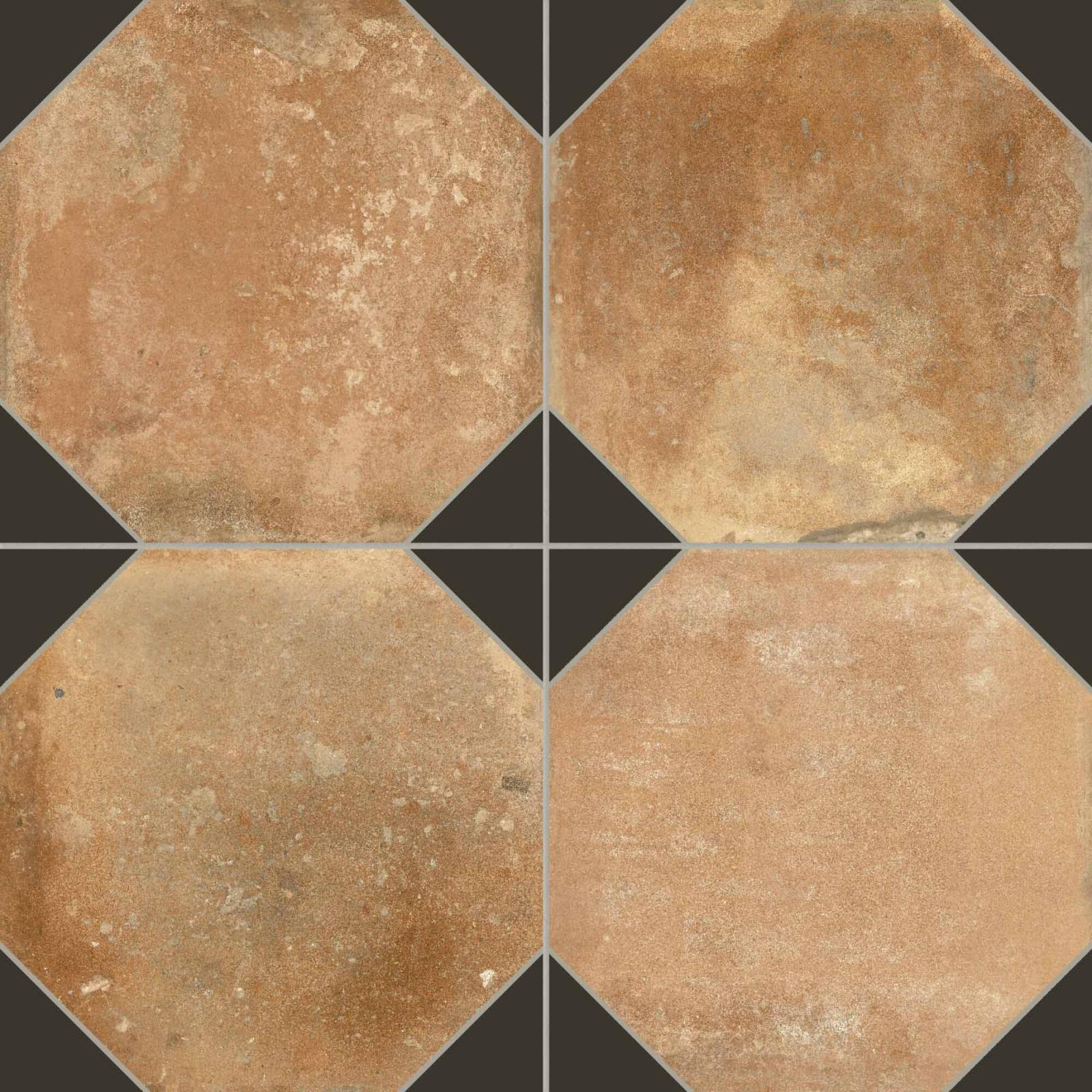 Gres FS NONNA BLACK DECOR LT 45,2x45,2 (5)