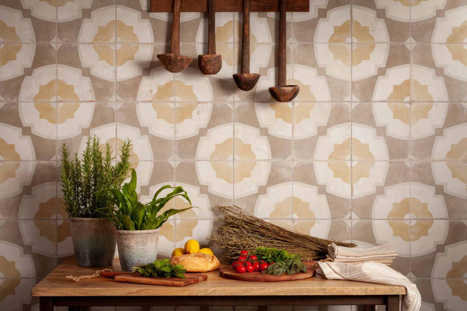 Terakota FS FARFALLA MUSTARD 45x45 (3)