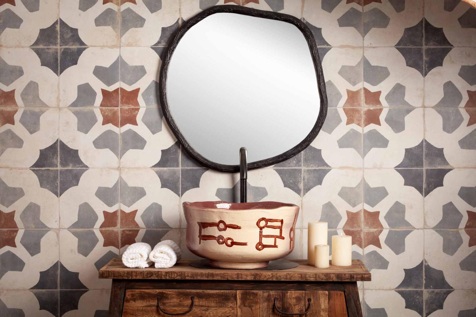 Terakota FS FARFALLA BLUE 45x45 (2)