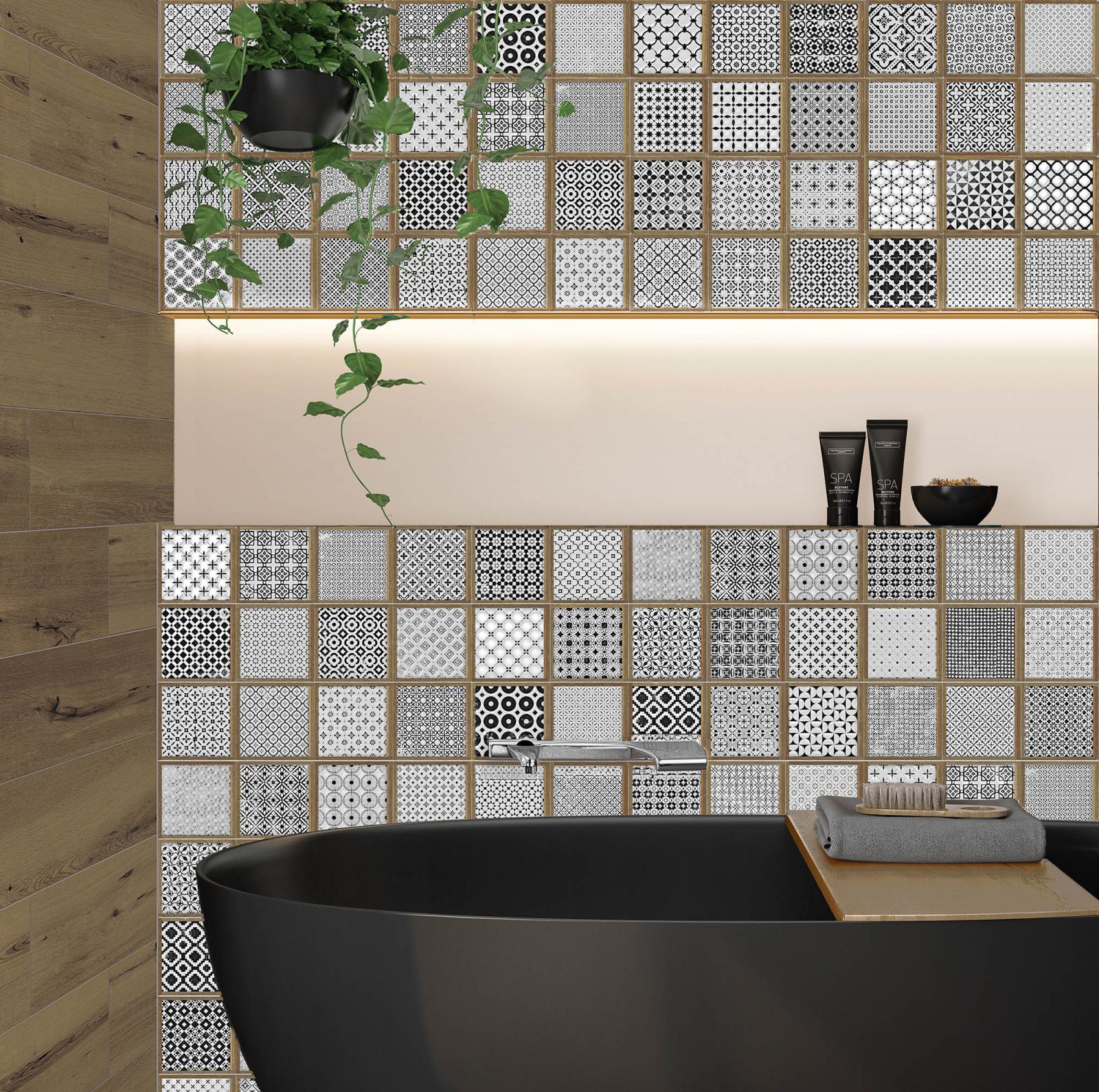 Gres KUBE ROOS 45x45