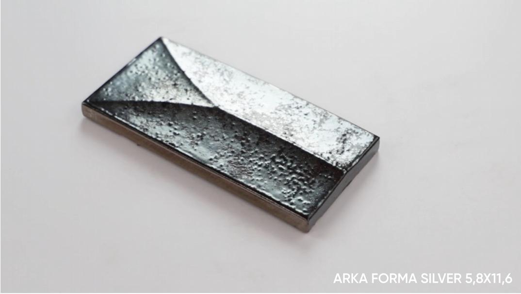 Gres ARKA FORMA SILVER 5,8X11,6 (4)