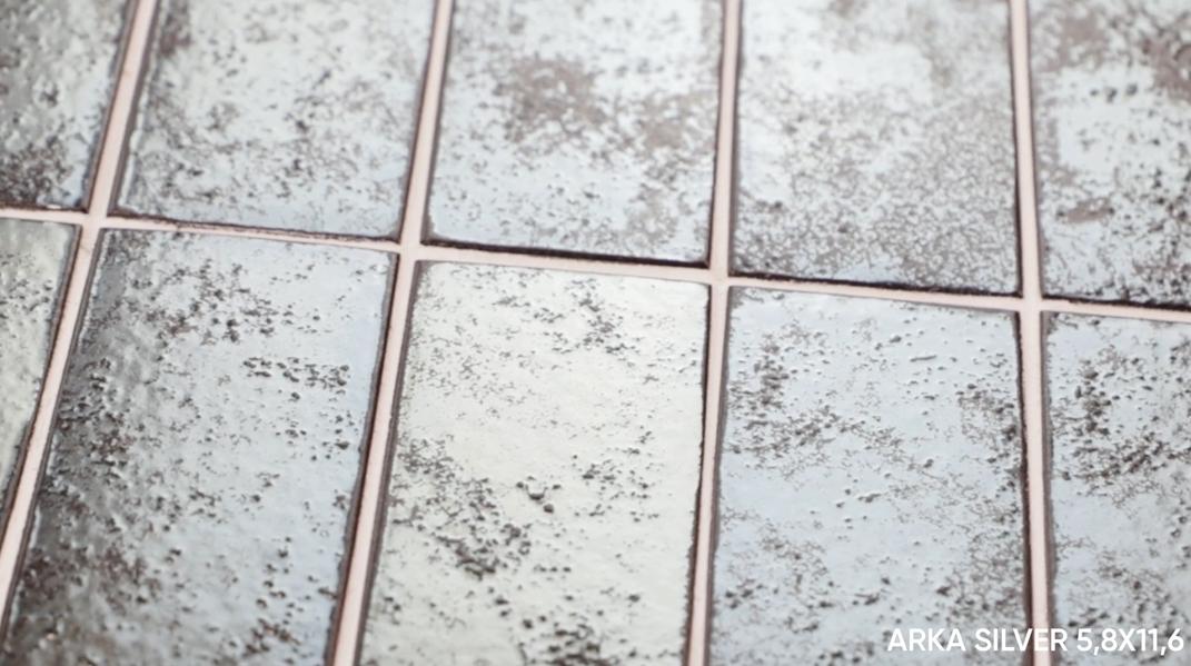 Gres ARKA SILVER 5,8X11,6 (5)