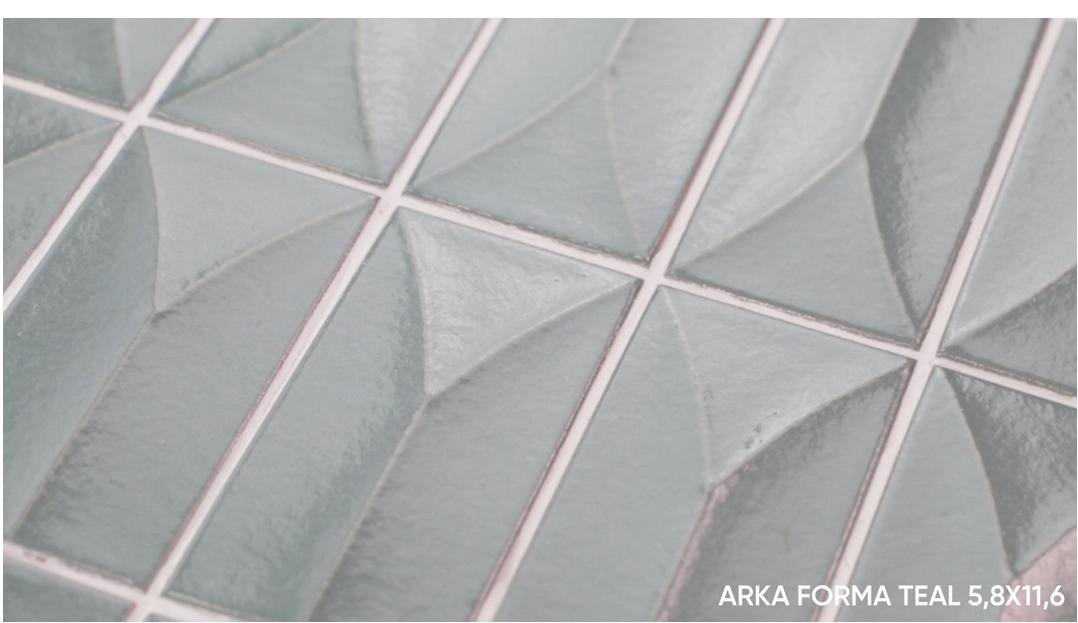 Gres ARKA FORMA TEAL 5,8X11,6 (4)
