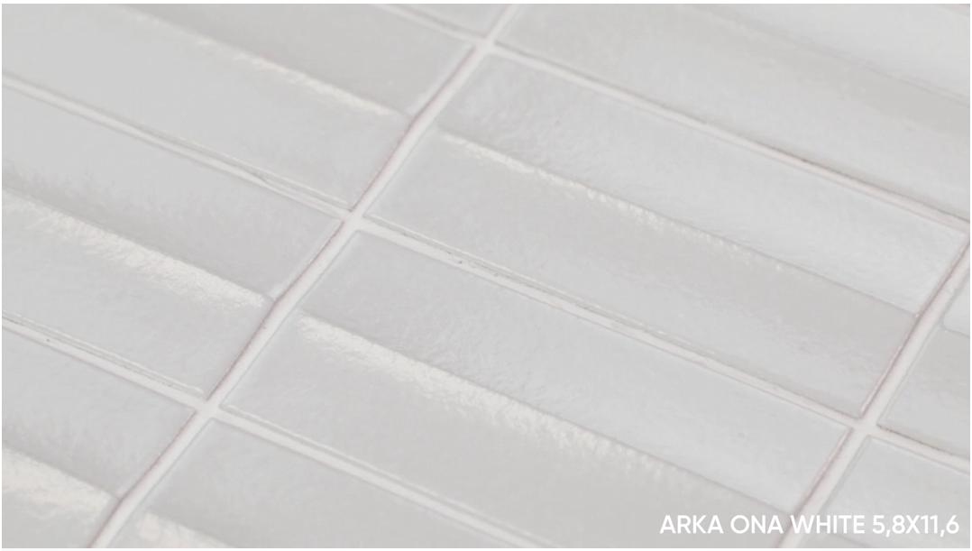 Gres ARKA ONA WHITE 5,8X11,6 (4)