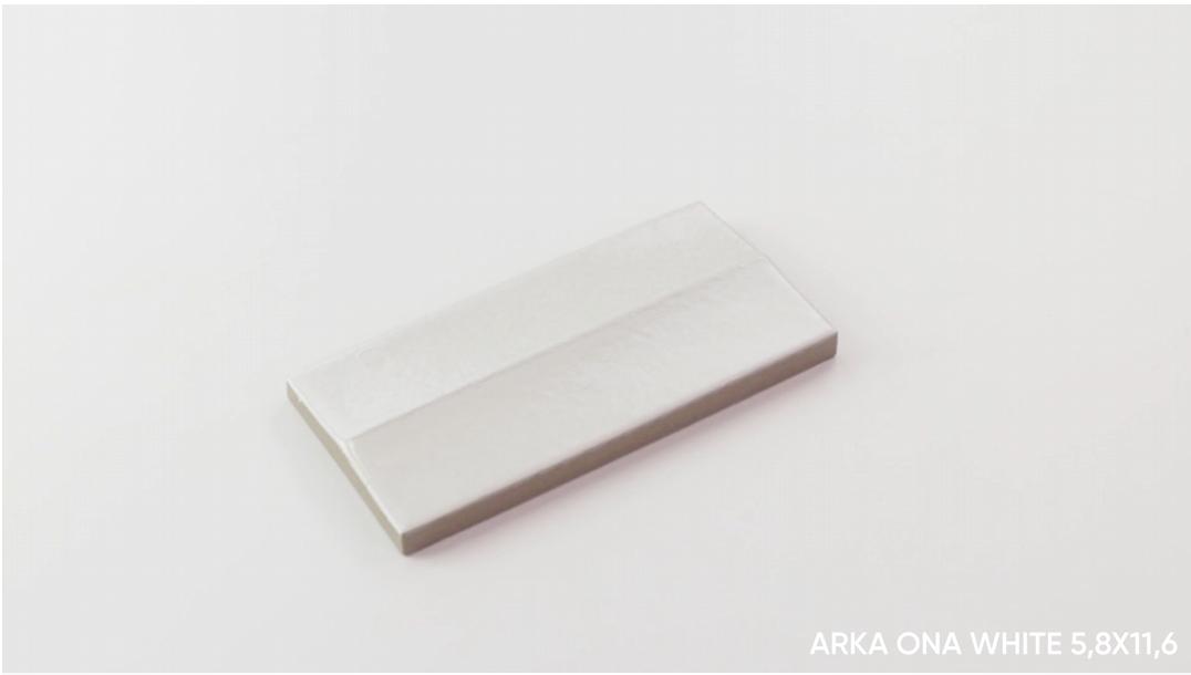 Gres ARKA ONA WHITE 5,8X11,6 (5)
