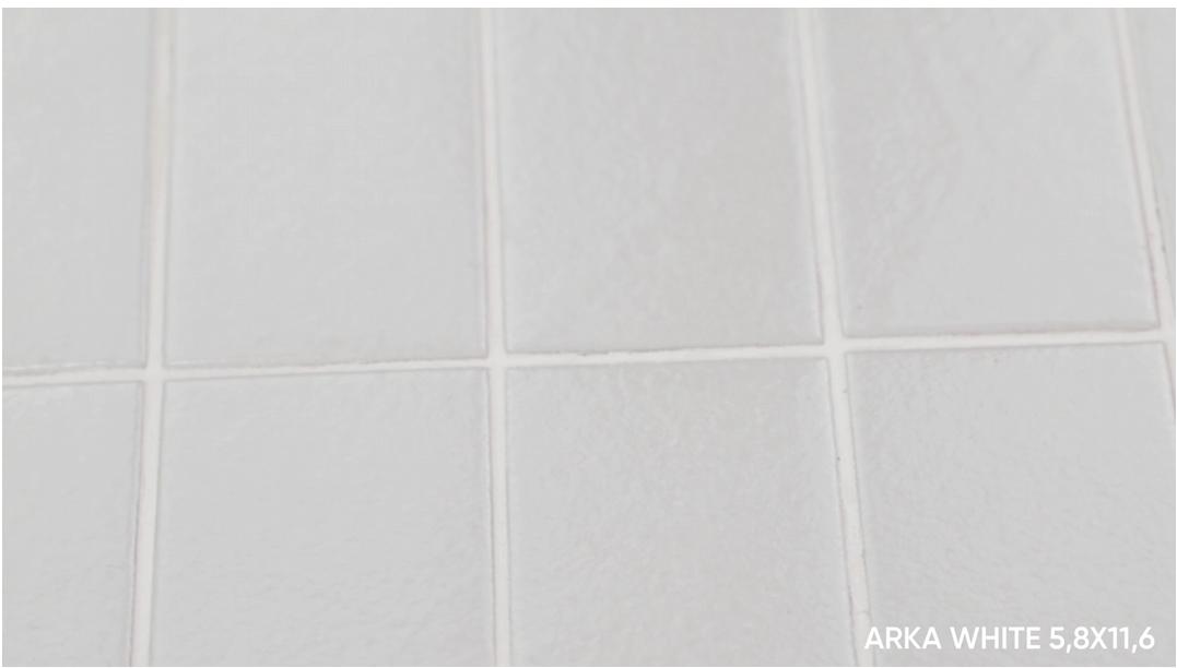 Gres ARKA WHITE 5,8X11,6 (3)