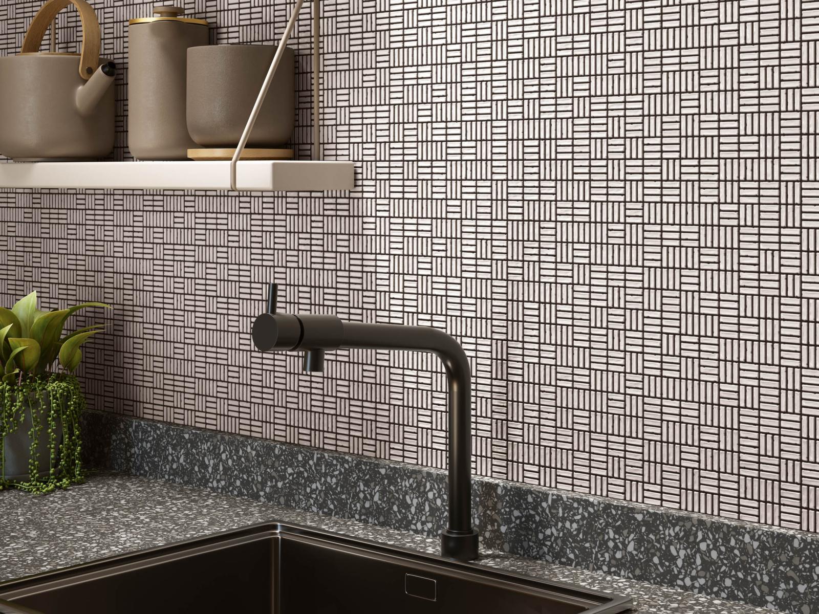 Płytka ścienna TINY WHITE 10x10