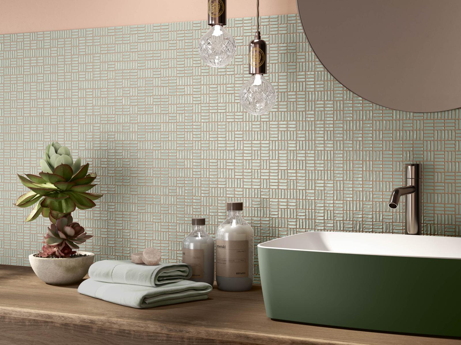 Płytka ścienna TINY SAGE 10x10