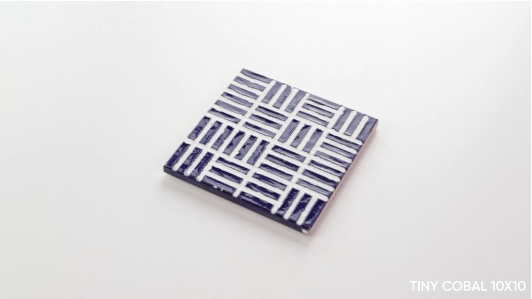 Płytka ścienna TINY COBALT BLUE 10x10 (4)