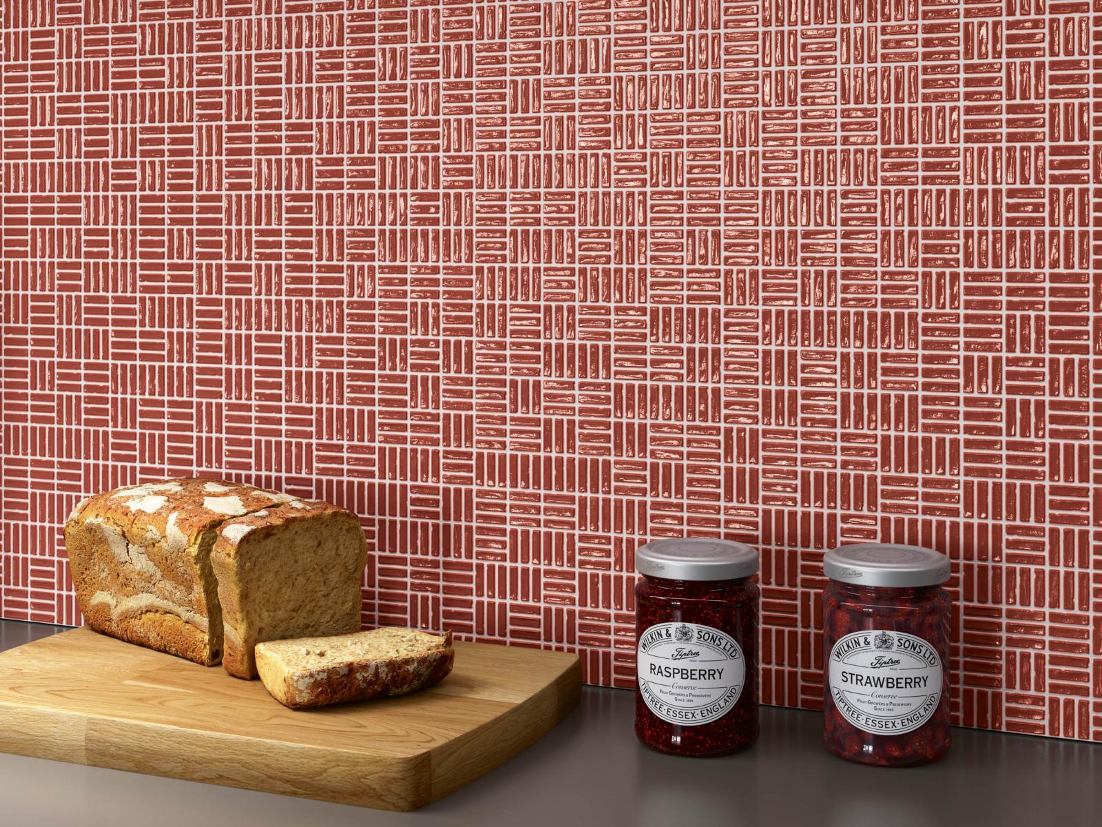 Płytka ścienna TINY BURGUNDY 10x10 (3)