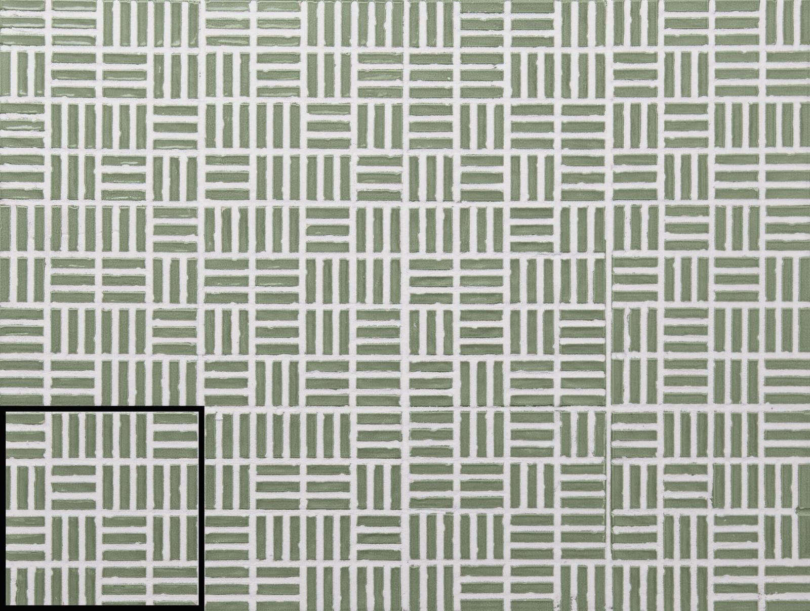 Płytka ścienna TINY BOTTLE GREEN 10x10 (4)