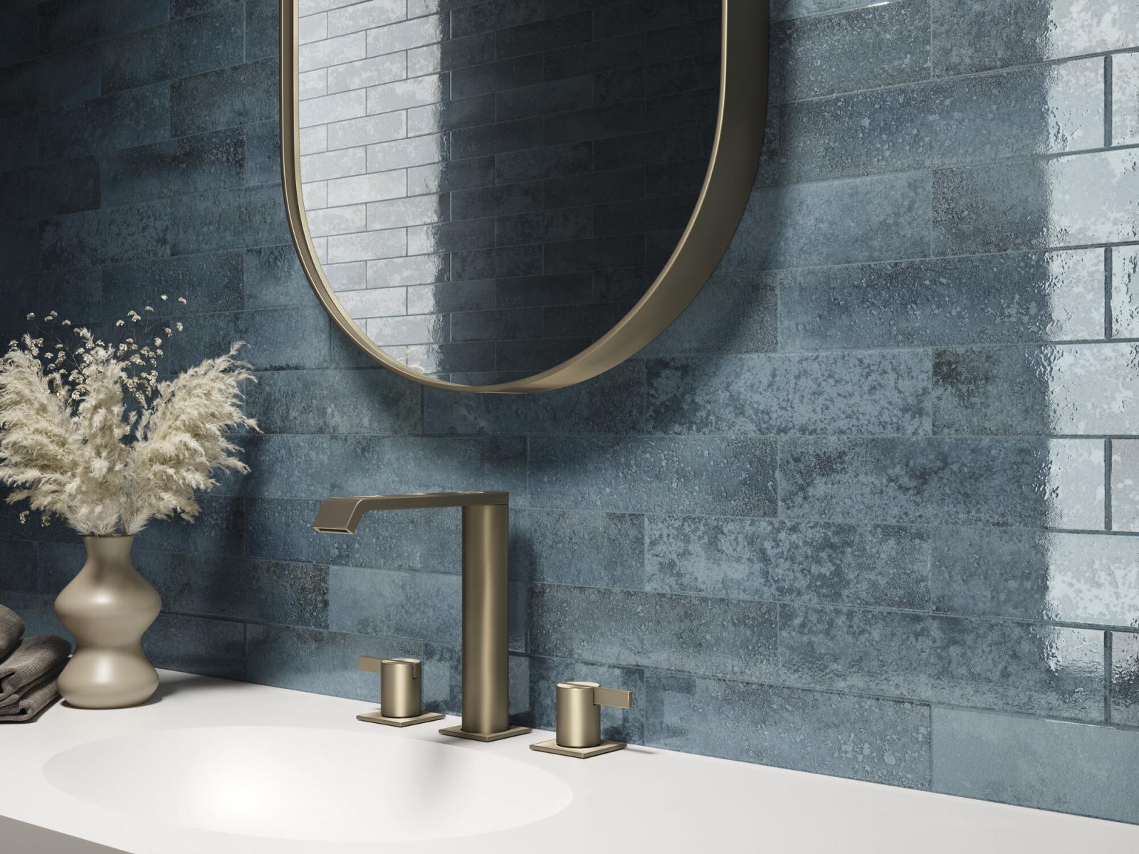 Płytka ścienna TOUCH TEAL 6,3x25