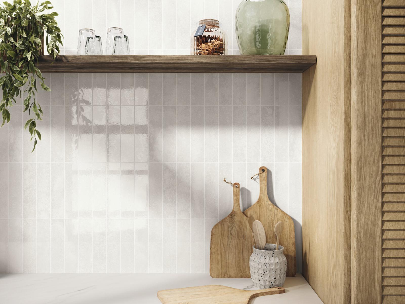 Płytka ścienna TOUCH WHITE 6,3x25