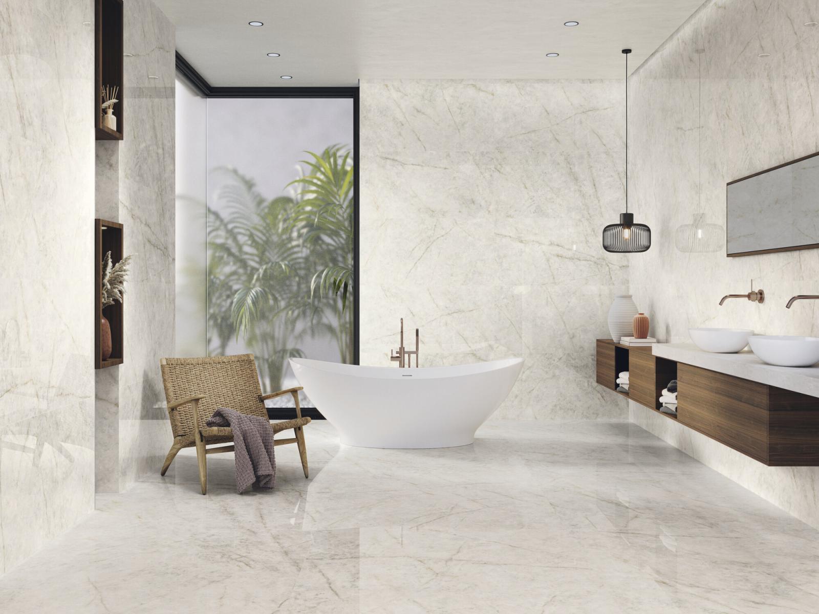 Gres CRISTALLO BIANCO POL 60x120