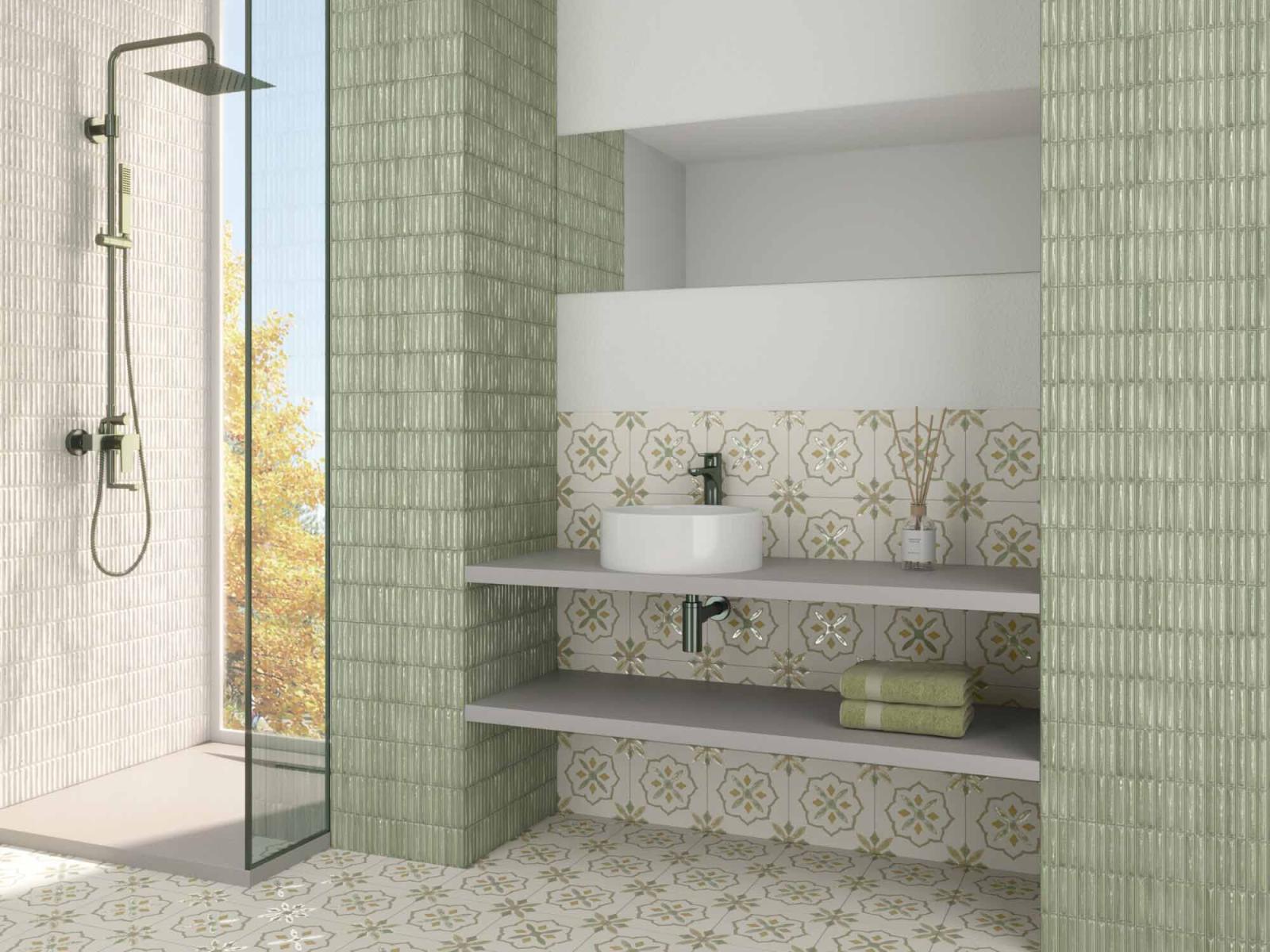 Gres LLEVANT TAUPE CROSS LT 22,3x22,3 (2)