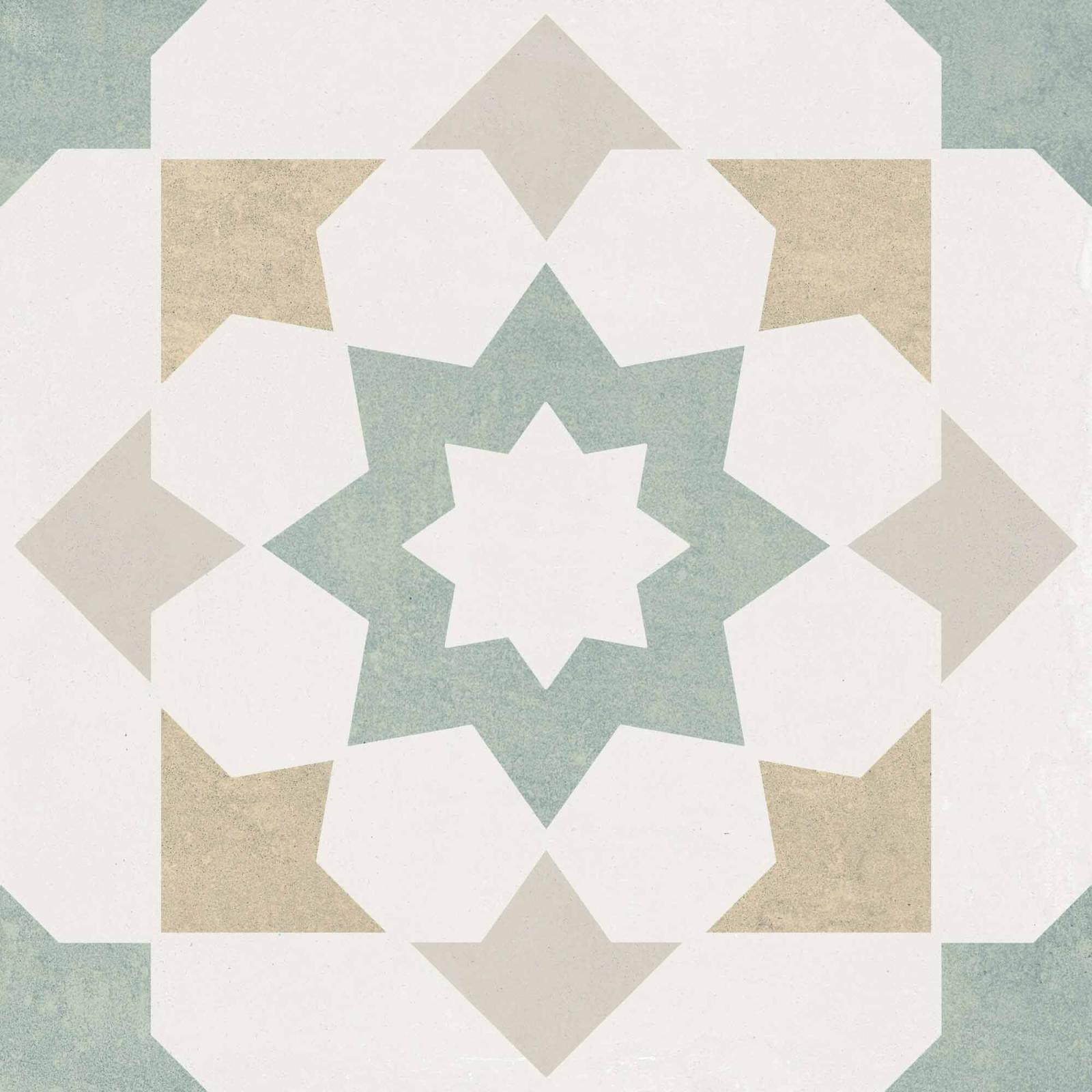 Obrazek dla: Gres DOHA GREEN STAR SP 22,3x22,3