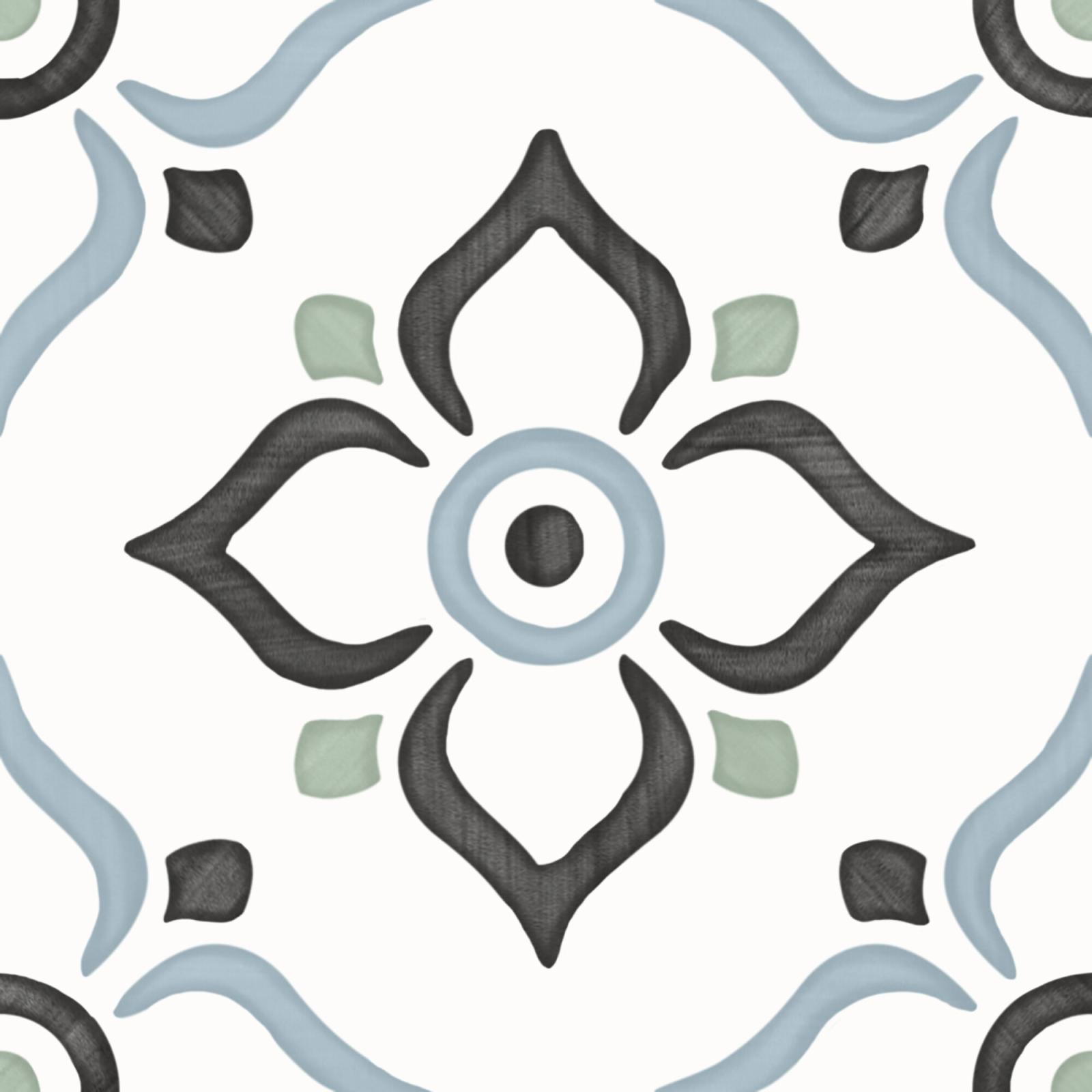 Obrazek dla: Gres TANGER BLUE GARDEN 12,3x12,3