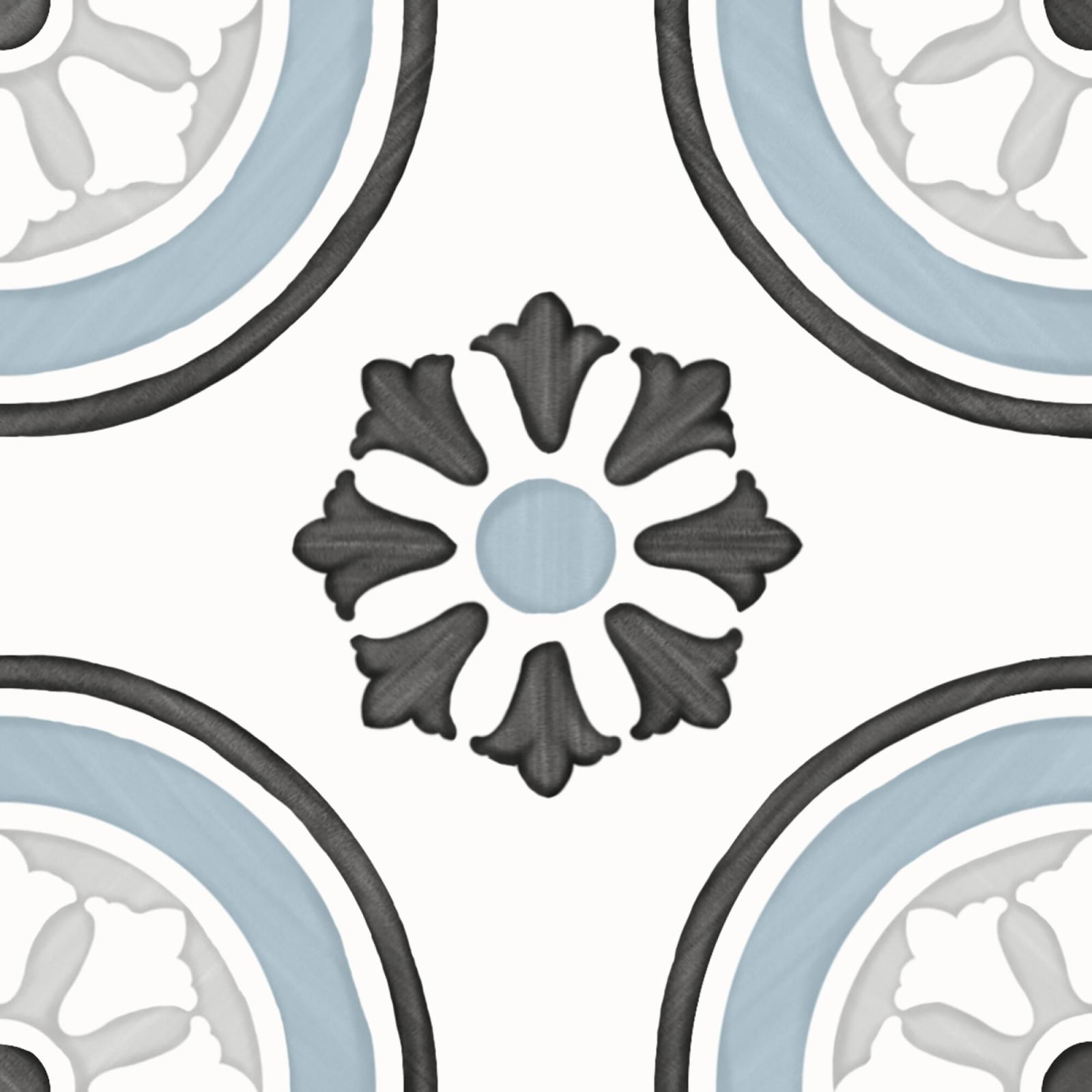 Obrazek dla: Gres TANGER BLUE DHALIA 12,3x12,3