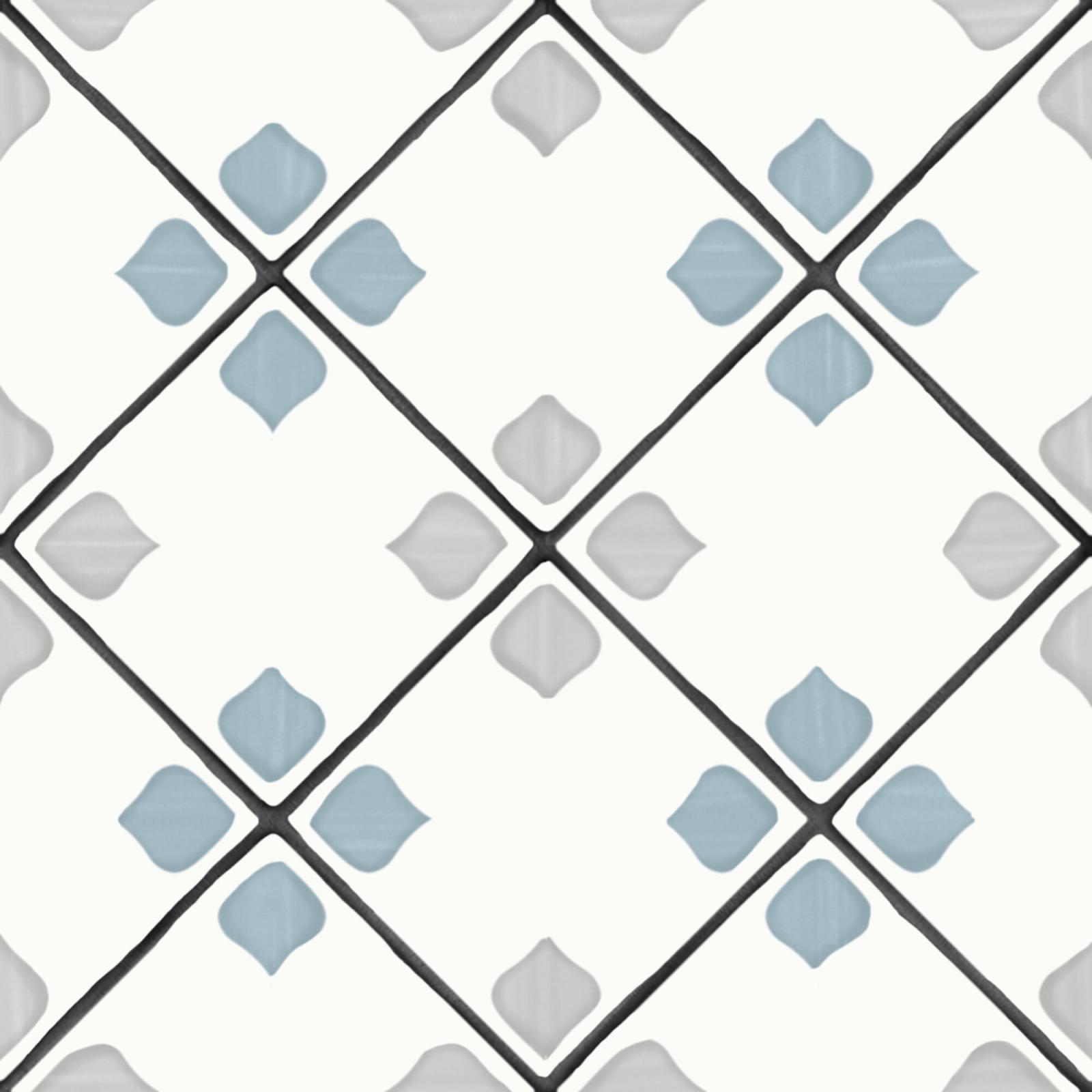 Obrazek dla: Gres TANGER SILVER RHOMB 12,3x12,3