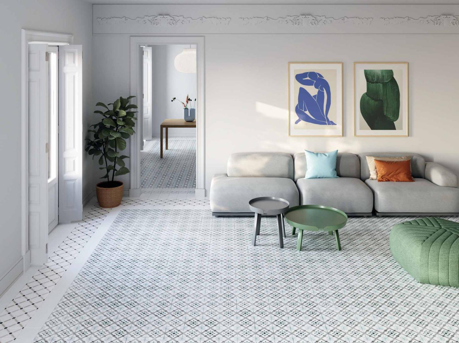 Gres TANGER SAND BLOOM 12,3x12,3