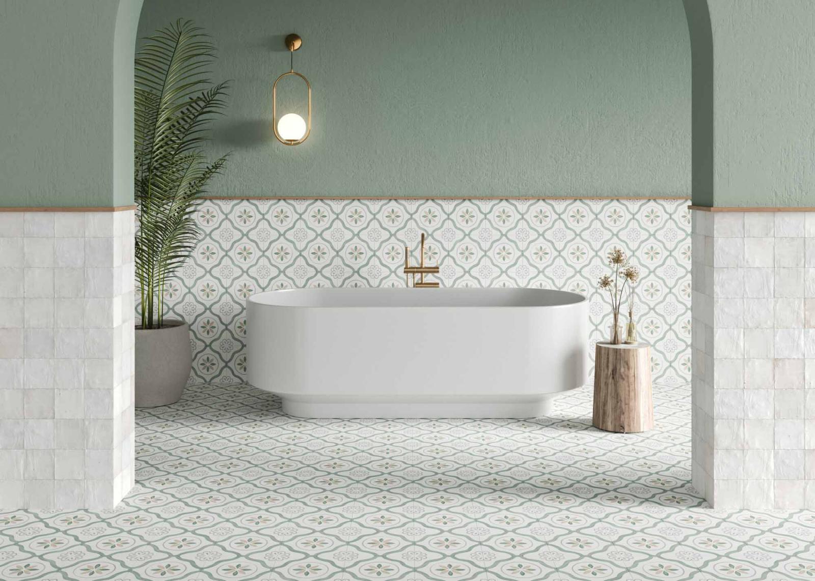 Płytka ścienna RIAD WHITE 10x10 (3)